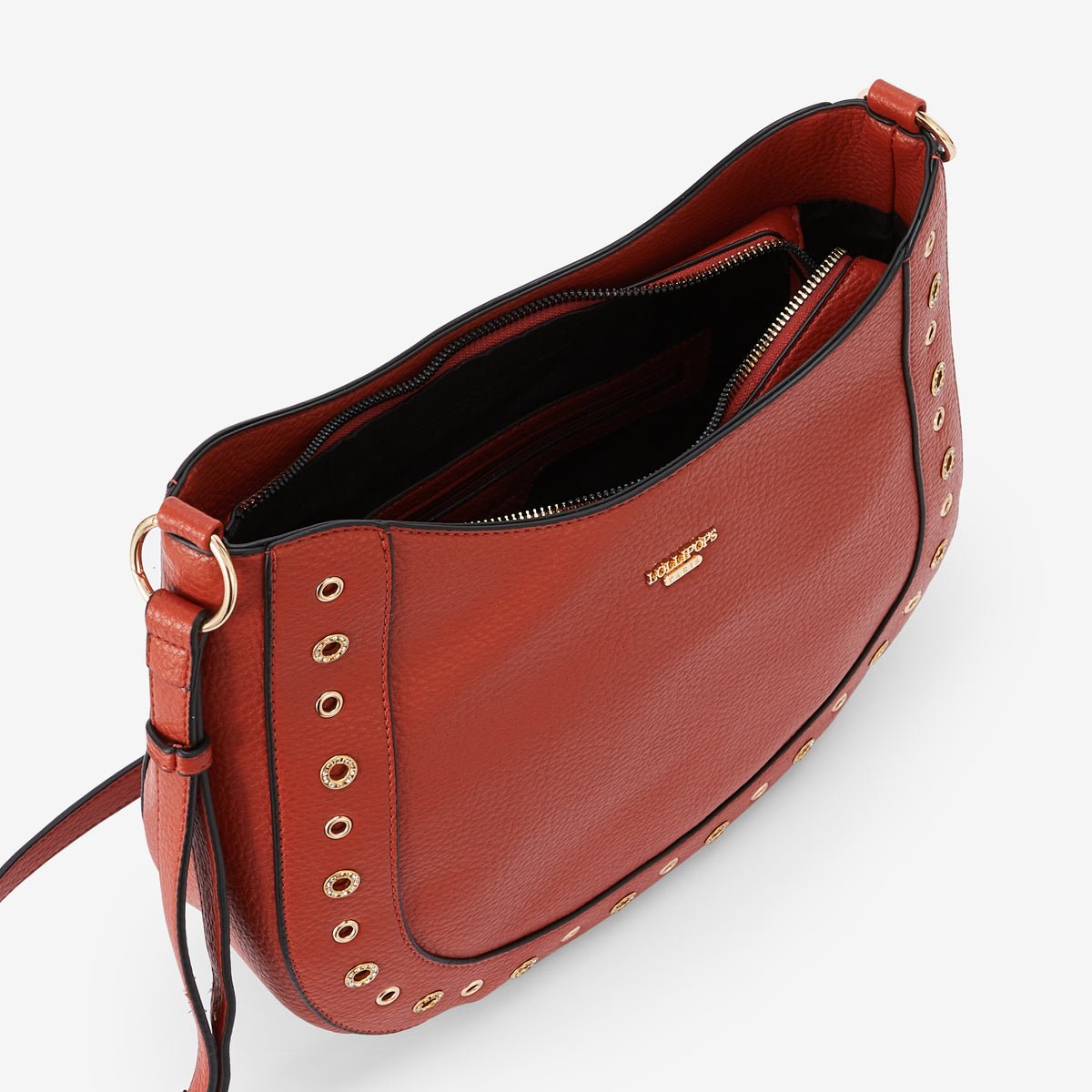 Sac hobo Rogers doré,brique, LOLLIPOPS