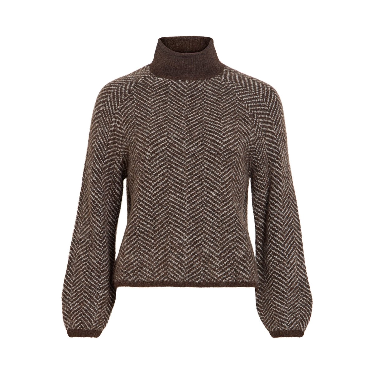 Pull En Maille coffee bean, VILA