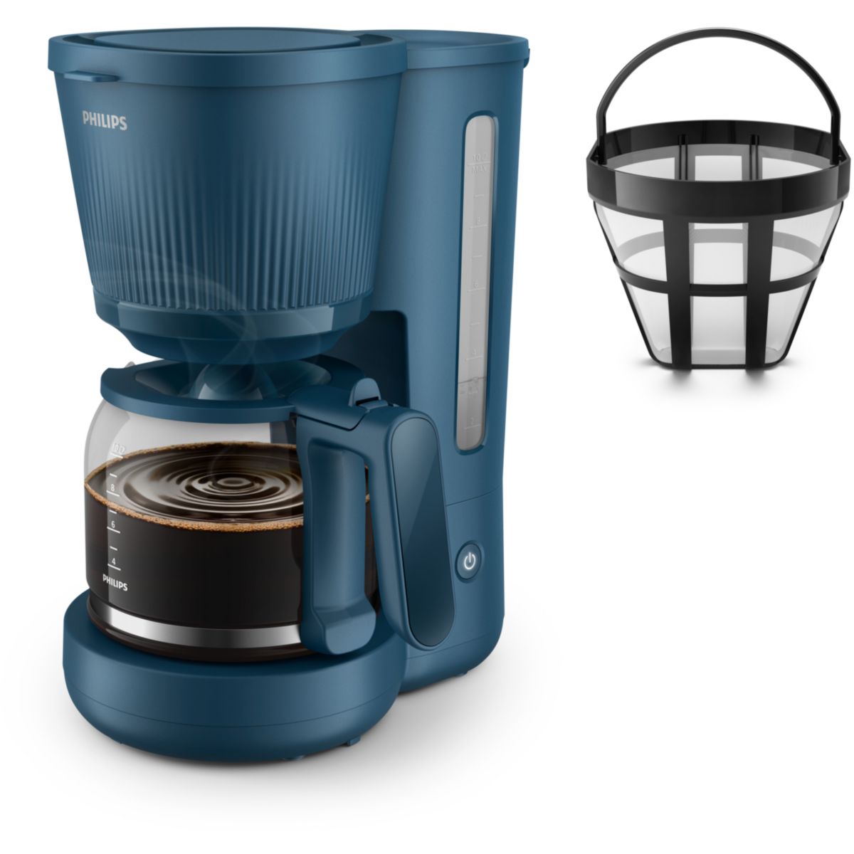 Cafetière filtre HD7411/70 bleu bleu, PHILIPS