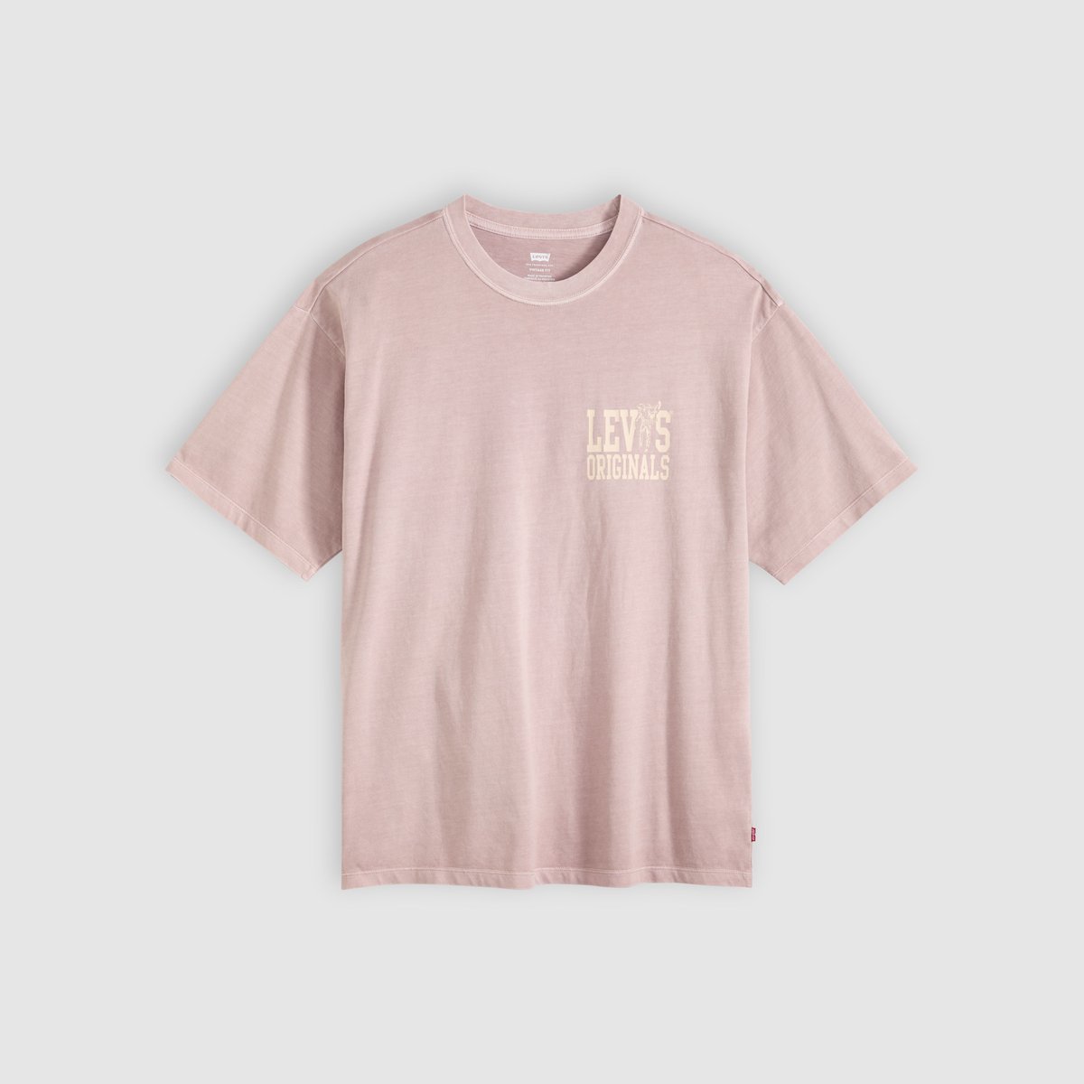 T-shirt graphique vintage rose - the originals 3 fawn, LEVI'S