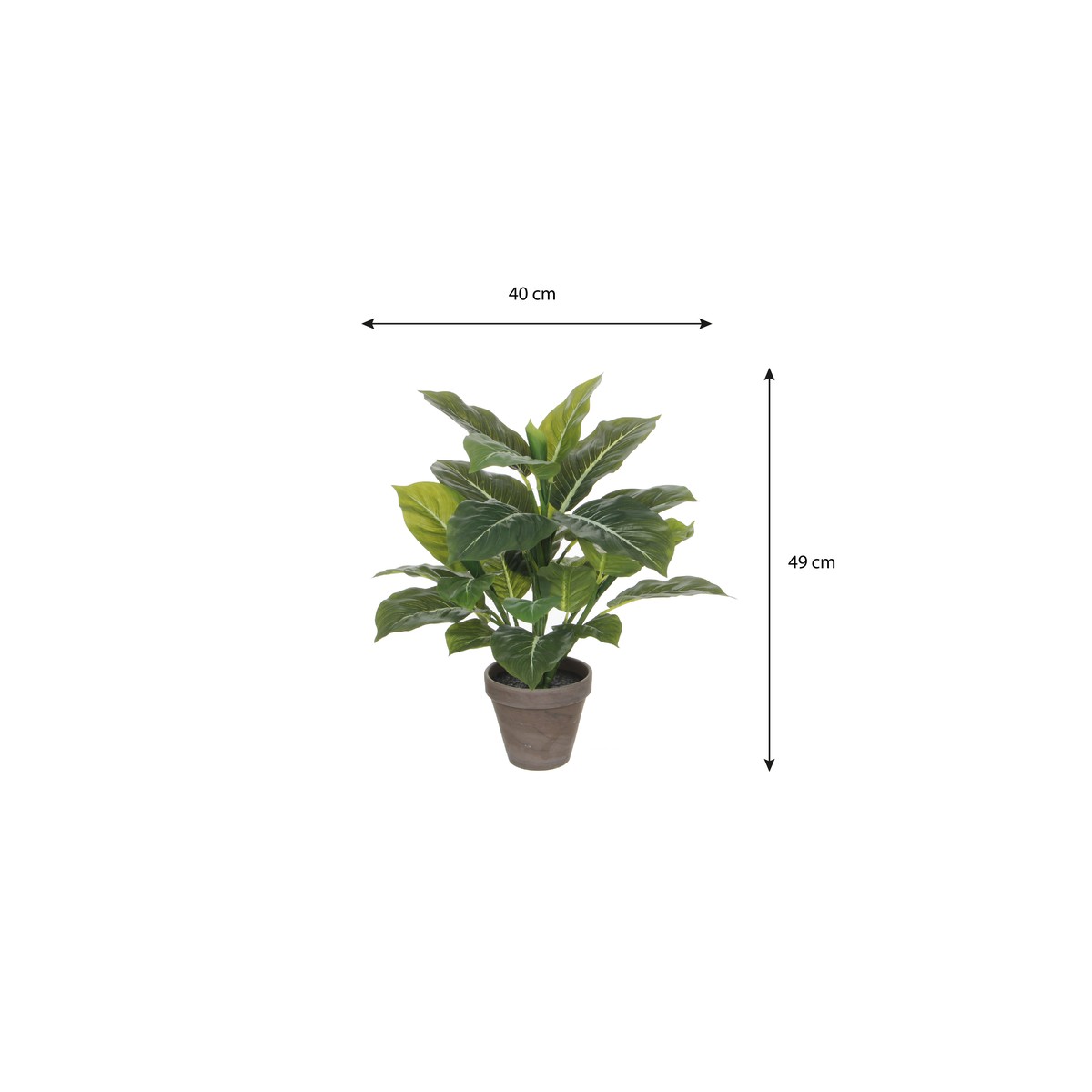 Plante artificielle EVERGREEN vert, MICA DECORATIONS