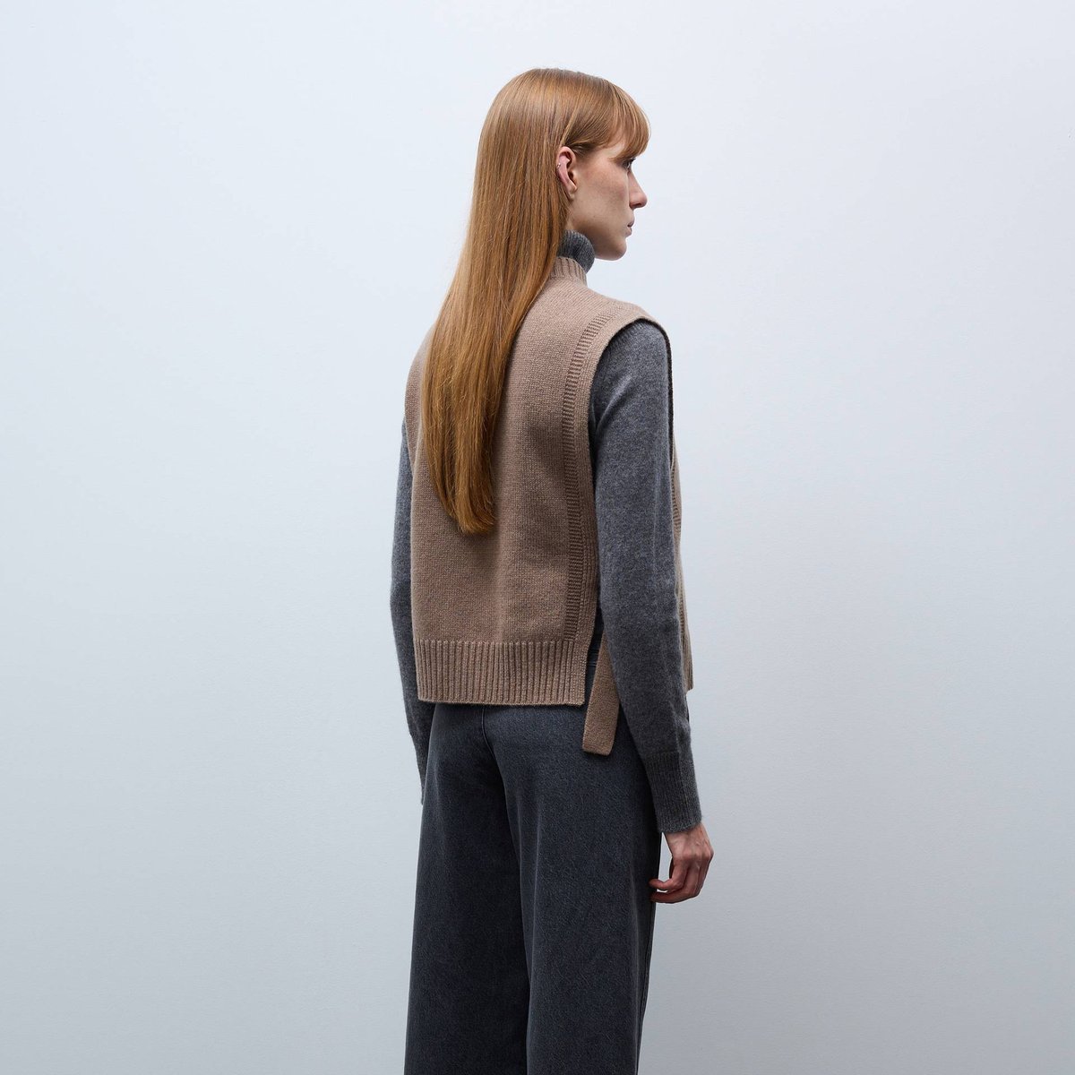 Jean barrel, poches côtés grey denim, MONOPRIX