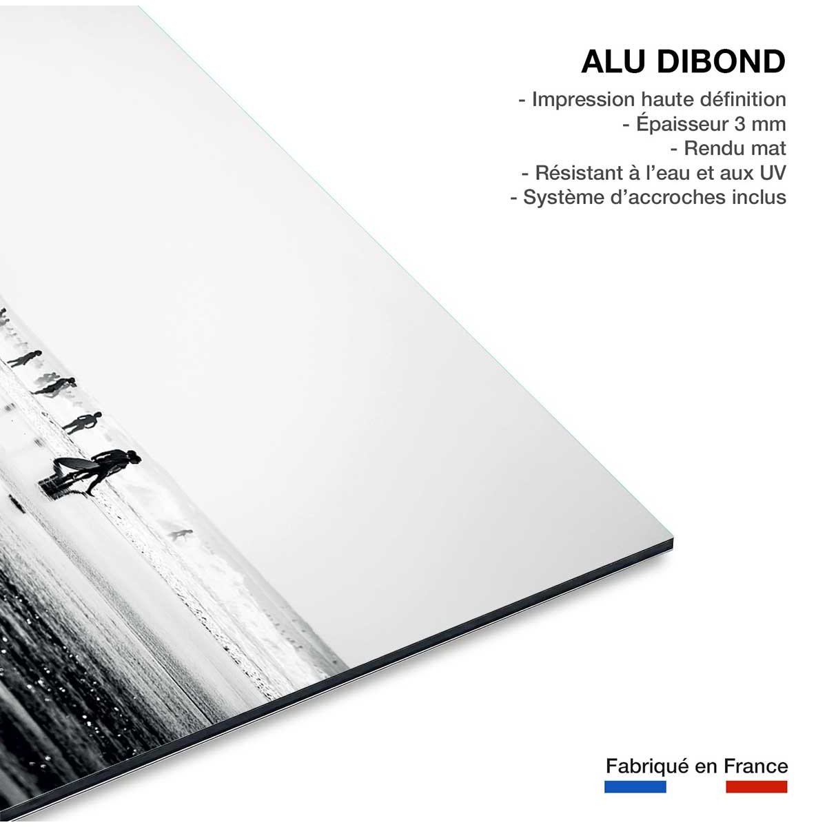 Tableau summer beach time tableau alu dibond, HEXOA