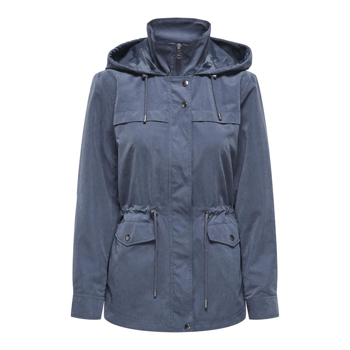 Parka à capuche ombre blue, ONLY