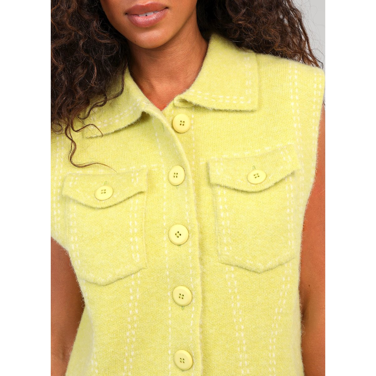 Gilet LEWAYNE coquelicot, AN'GE