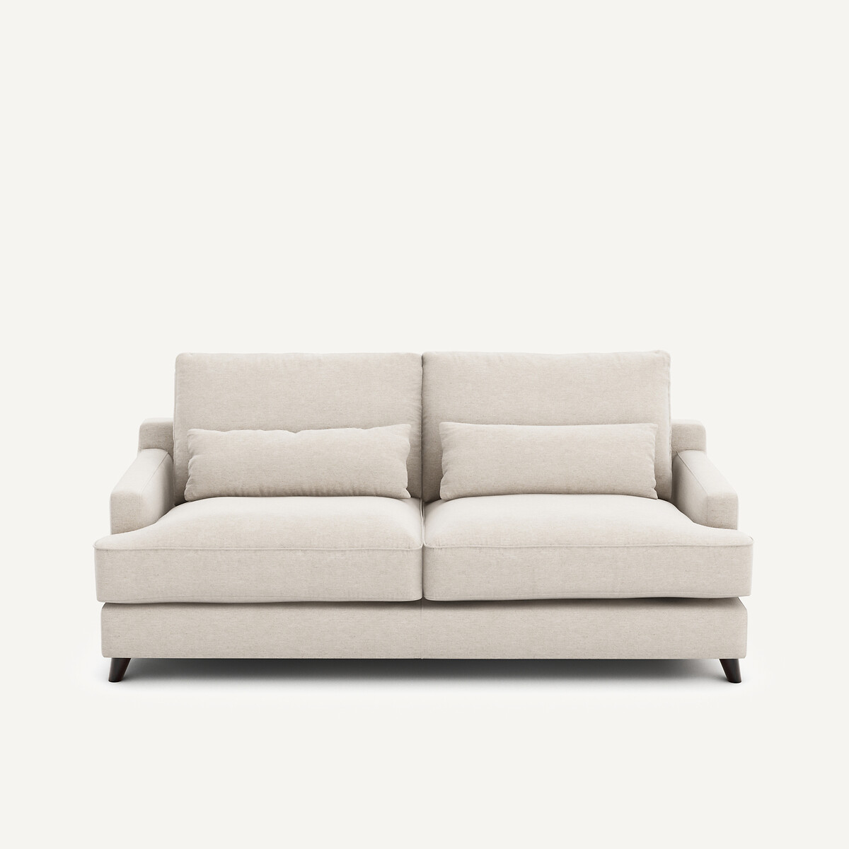 3- oder 4-Sitzer-Sofa, aus meliertem Leinen, ALWINE elfenbein, AM.PM
