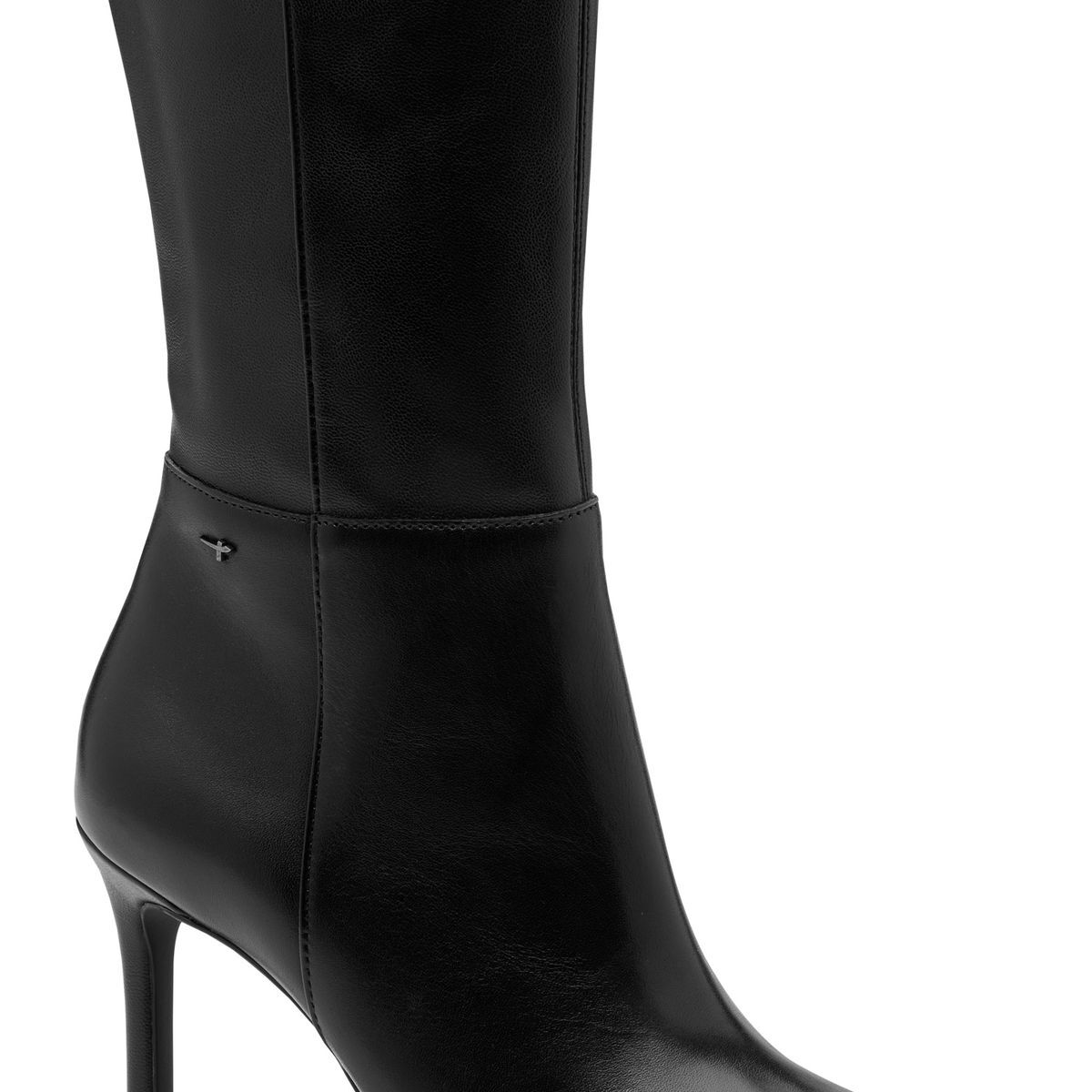 Bottes en cuir noir, TAMARIS