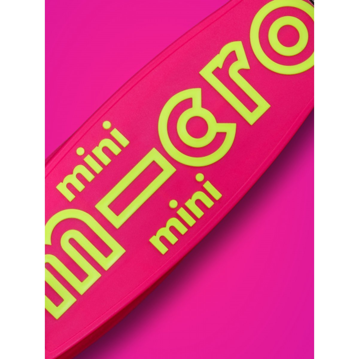 Mini Micro Deluxe Néon LED - Flamingo Yellow jaune, MICRO MOBILITY