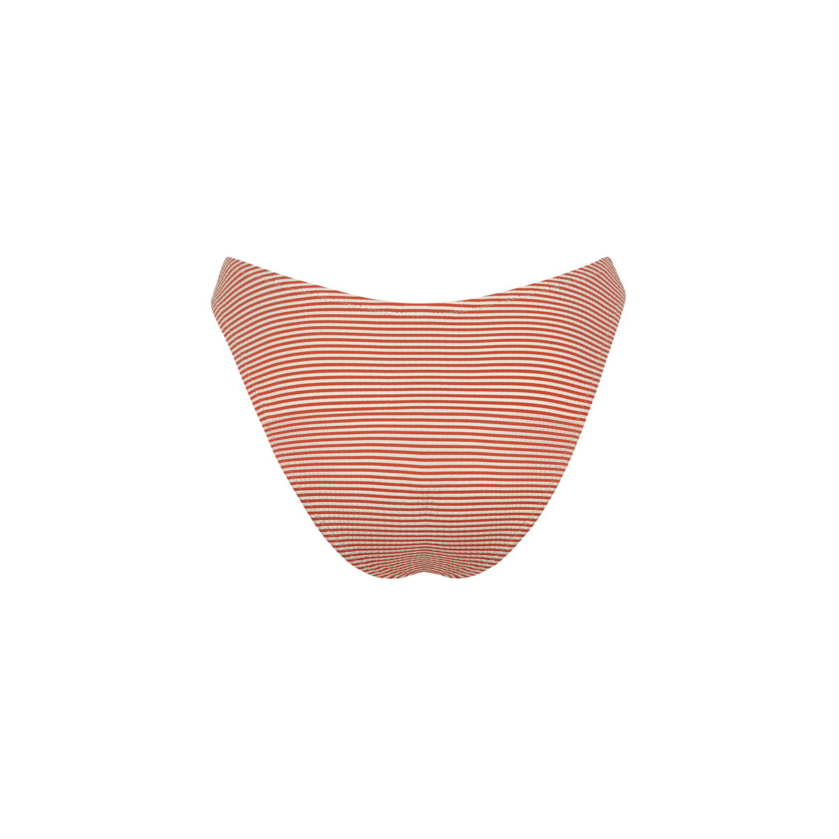 Bas maillot slip de bain échancré taille basse LASCARI rouge, LISCA