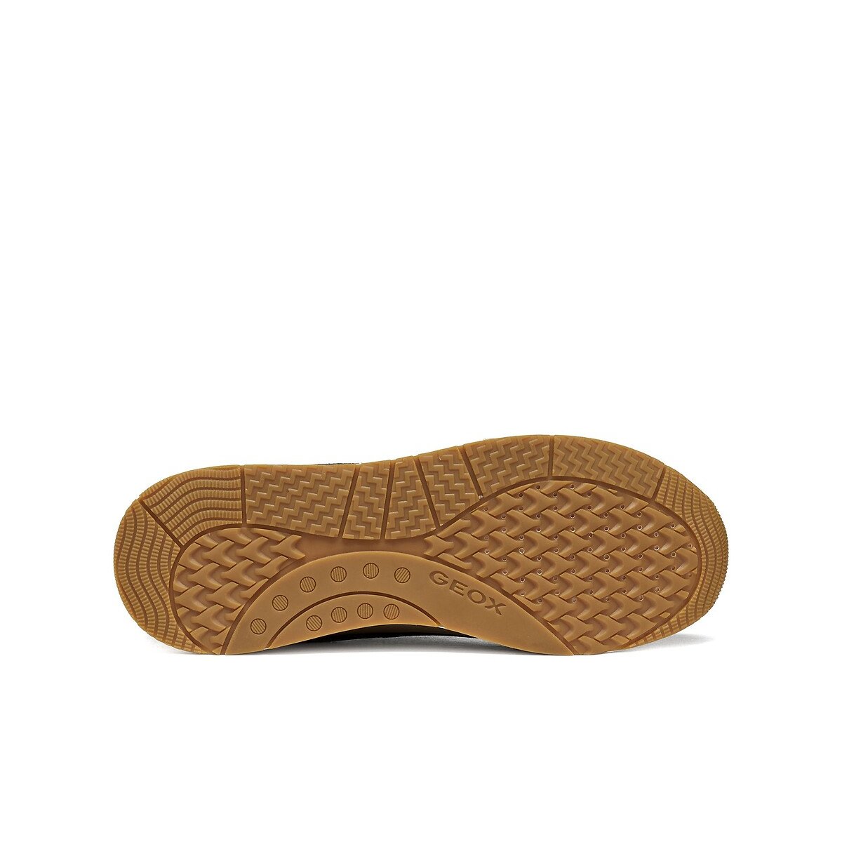 Zapatillas deportivas transpirables con cremallera, BULMYA marrón grisáceo, GEOX