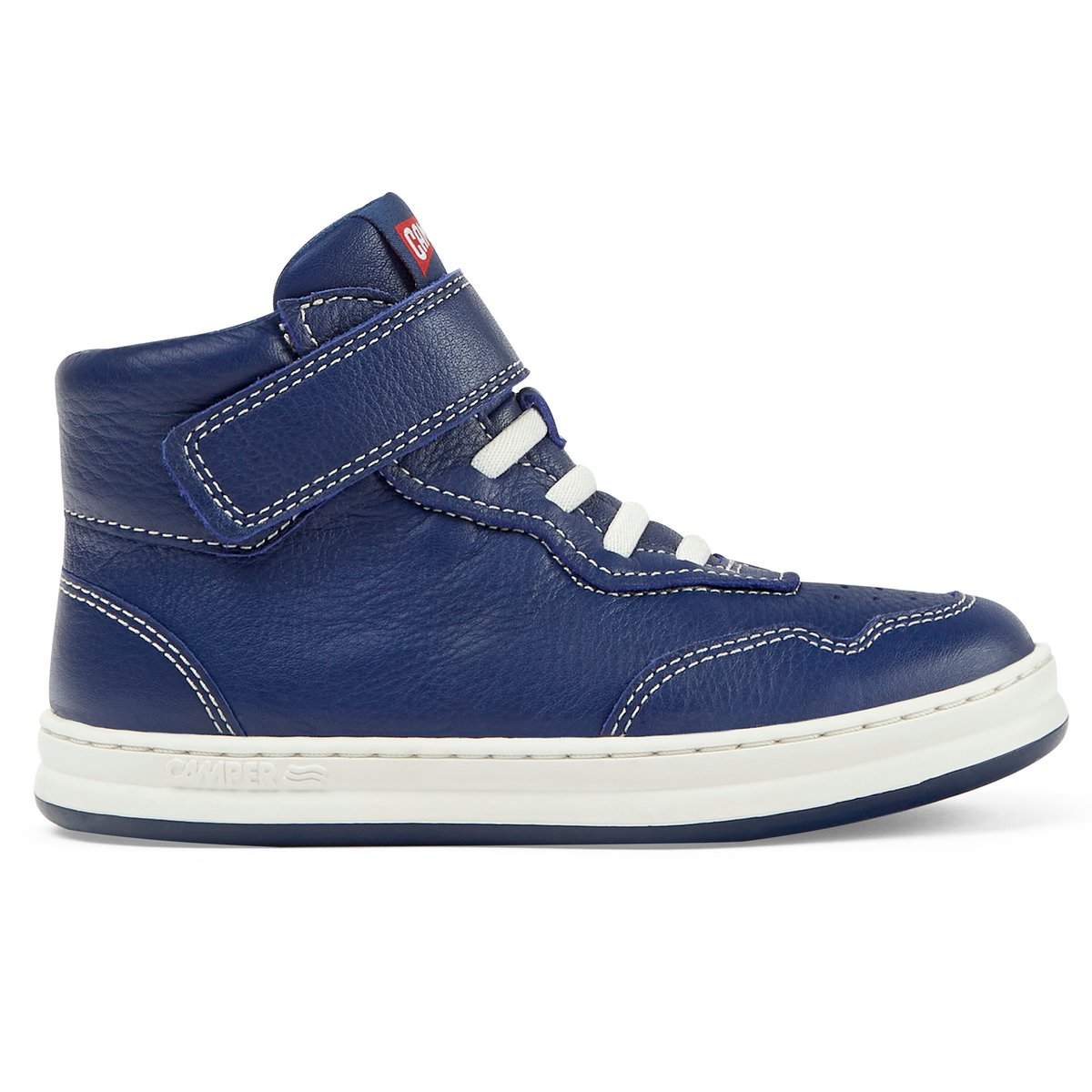 Sneaker Runner Four Cuir bleu, CAMPER