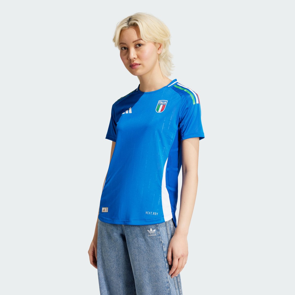Maillot Domicile Équipe Féminine Italie 2024 Authentique Maillot Domicile Équipe Féminine Italie 2024 Authentique blue, adidas Performance