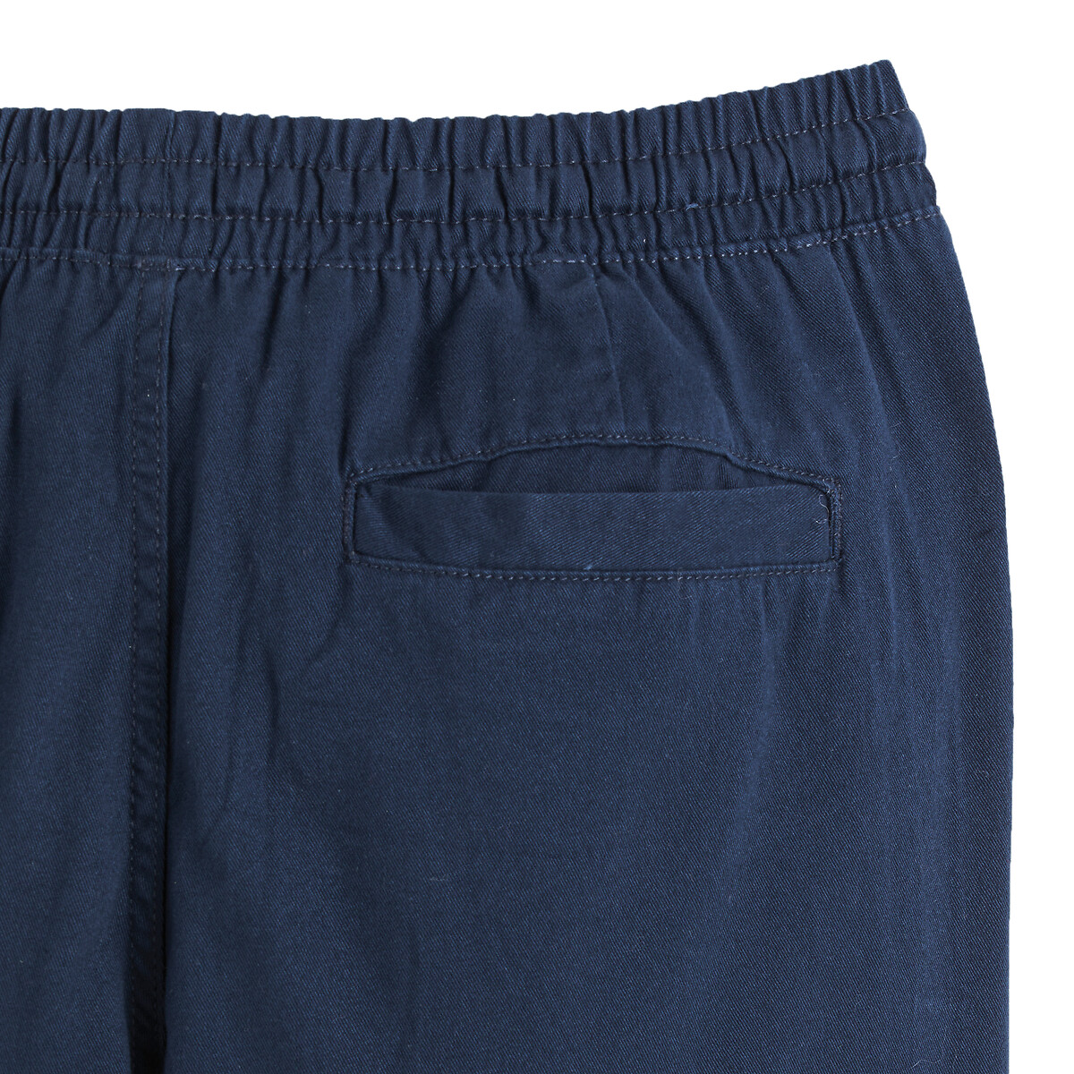 Cotton Joggers navy blue, LA REDOUTE COLLECTIONS
