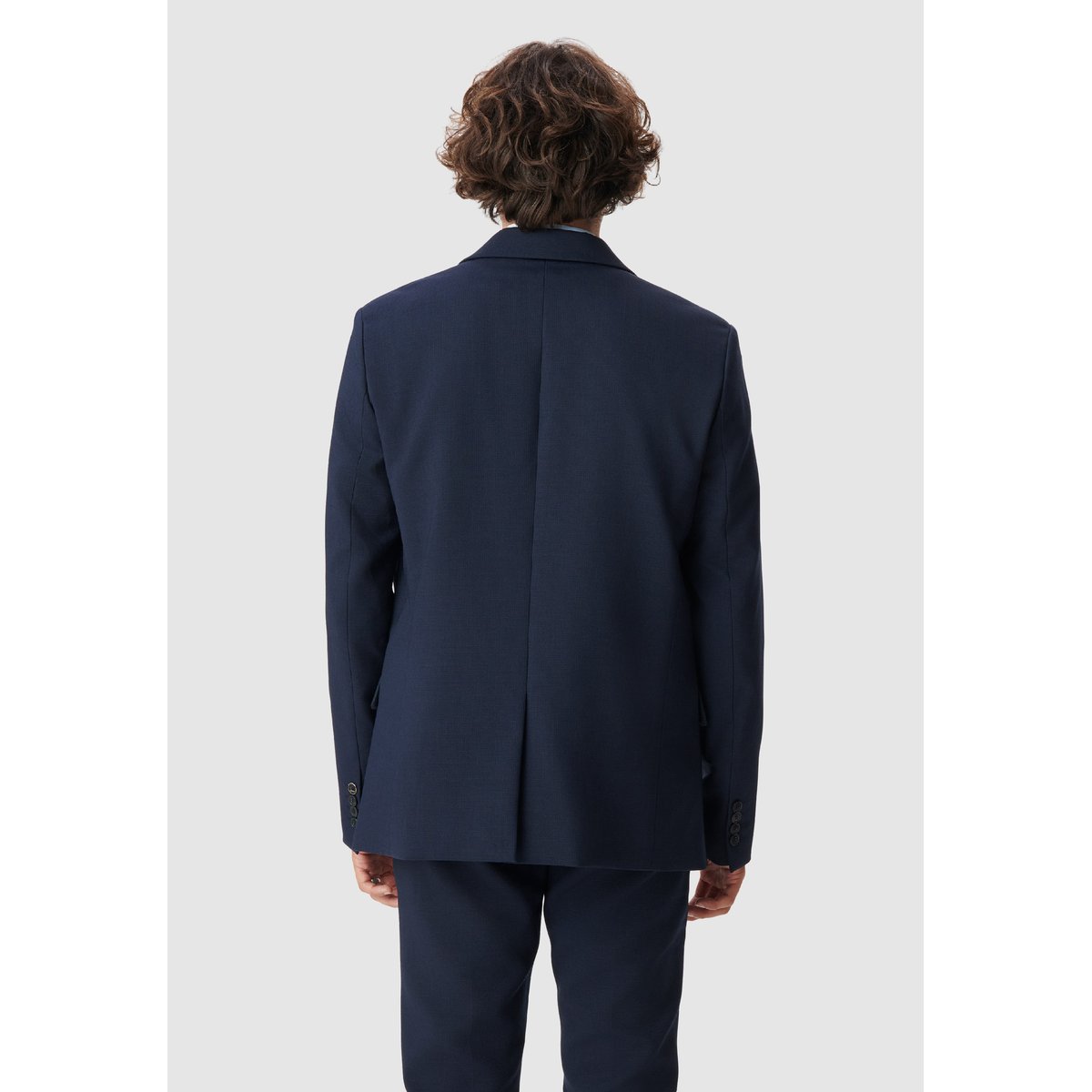 Veste de costume twill fantaisie bleu marine, IKKS