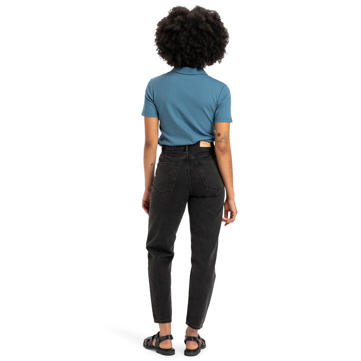 Jean MOM DENIM noir black, QUIKSILVER