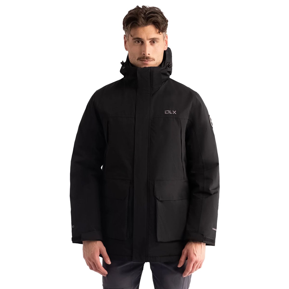 Veste imperméable et isolant MULLAN noir, TRESPASS