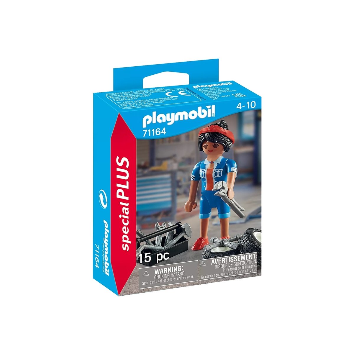 Special Plus Mécanicienne multicolore, PLAYMOBIL