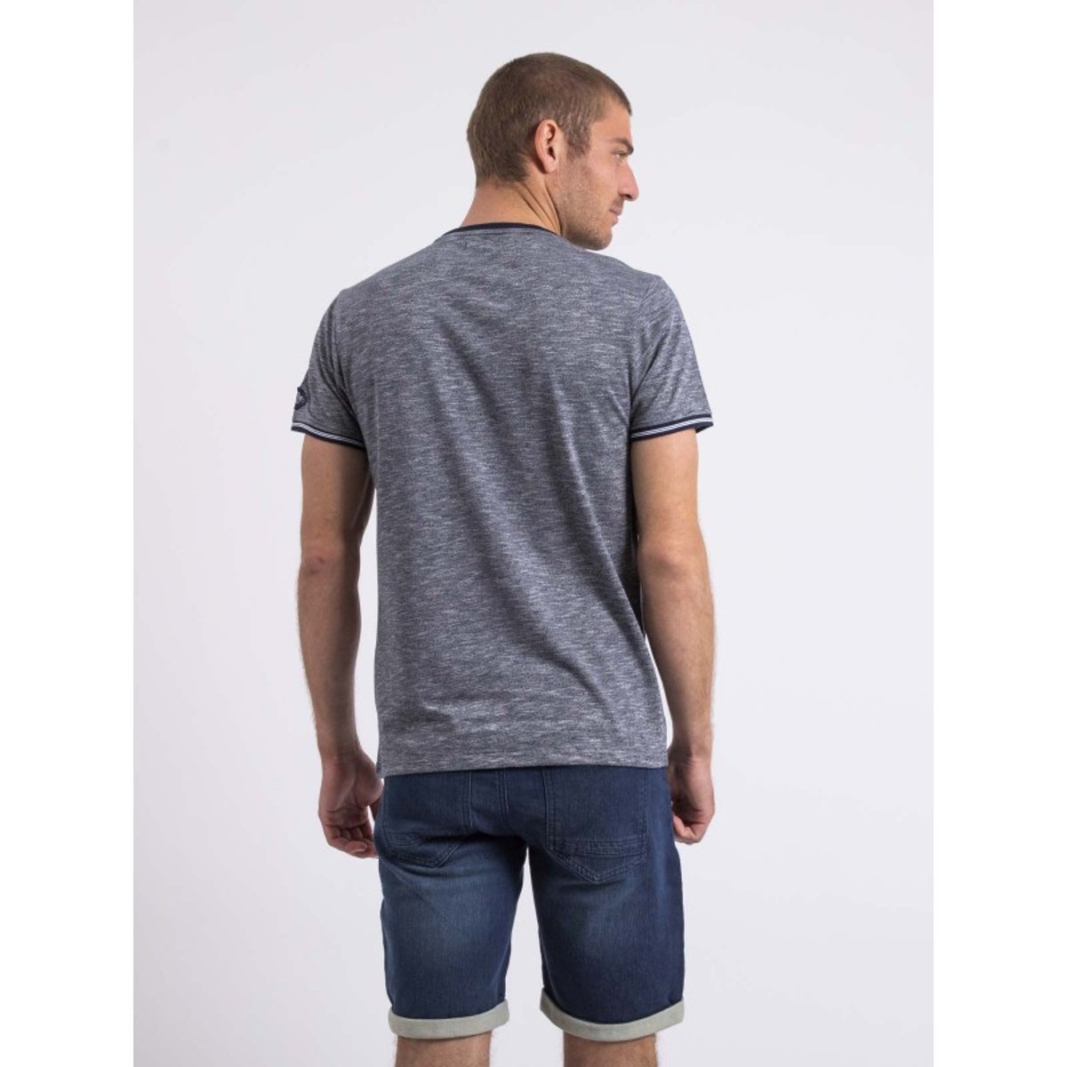 T-shirt Col Rond Niradam bleu marine, RITCHIE