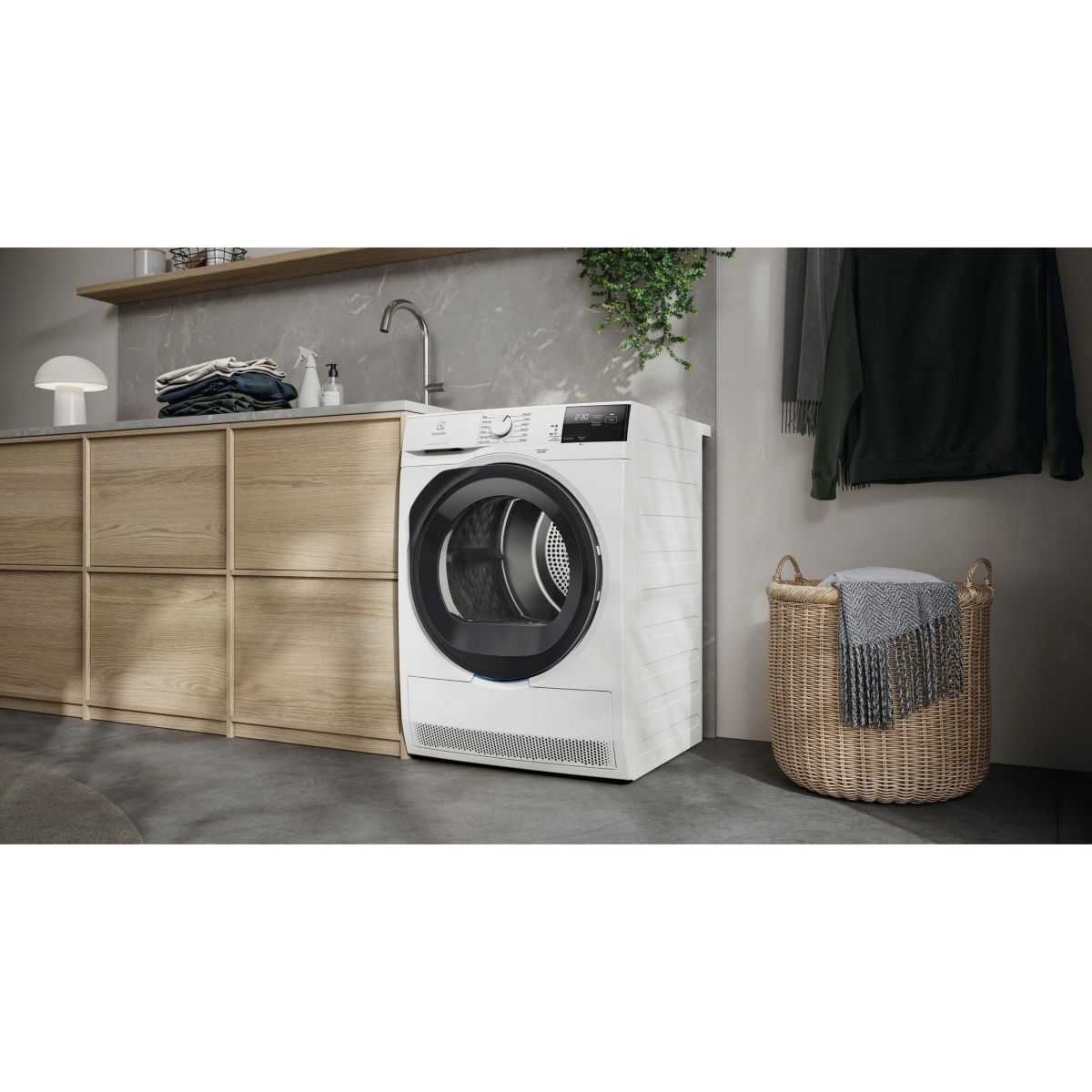 Sèche linge pompe à chaleur EW6HI4936AB couleur unique, ELECTROLUX