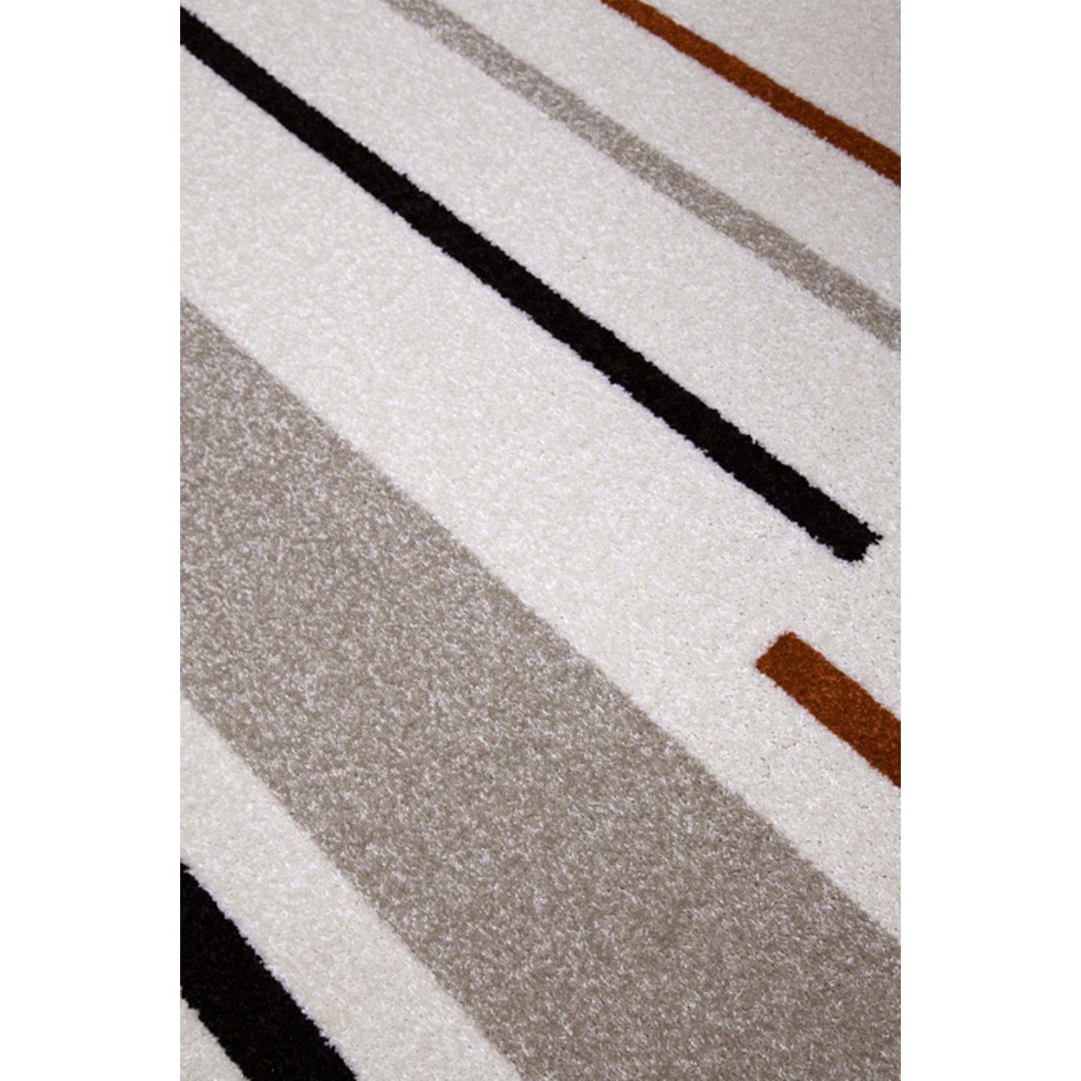 Tapis salon et chambre moderne SACA blanc, NOVATREND