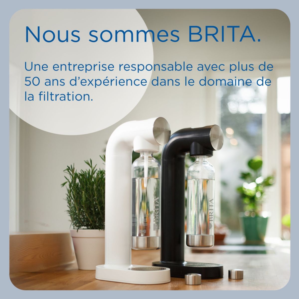 Machine à soda sodaone blanche blanche, BRITA