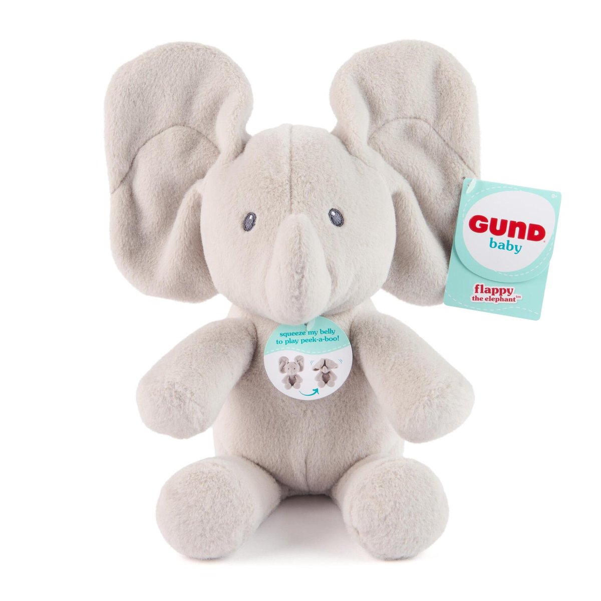 Baby Gund - Flappy petit modele couleur unique, SPINMASTER