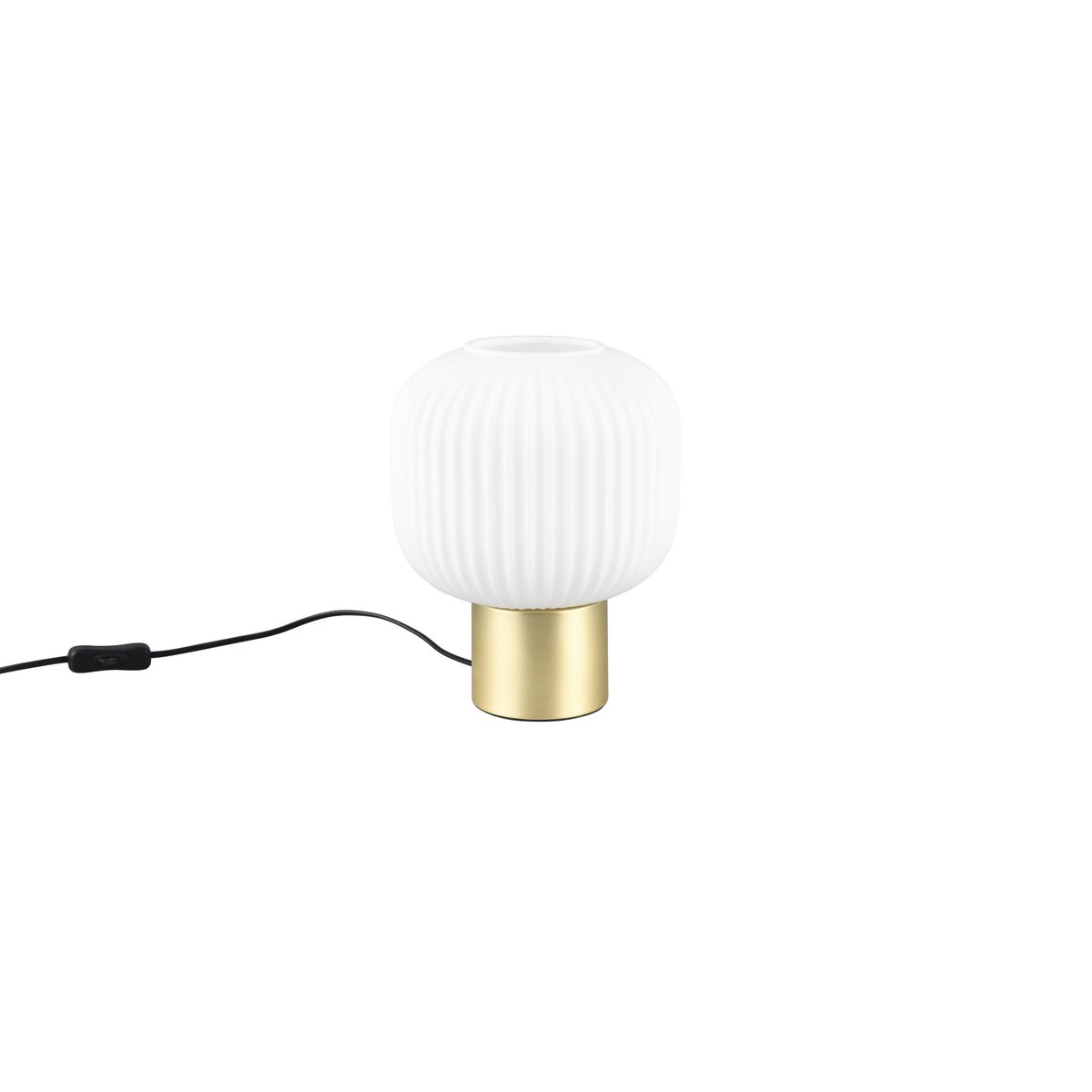 Lampe design en verre, DIVA blanc, TRIO