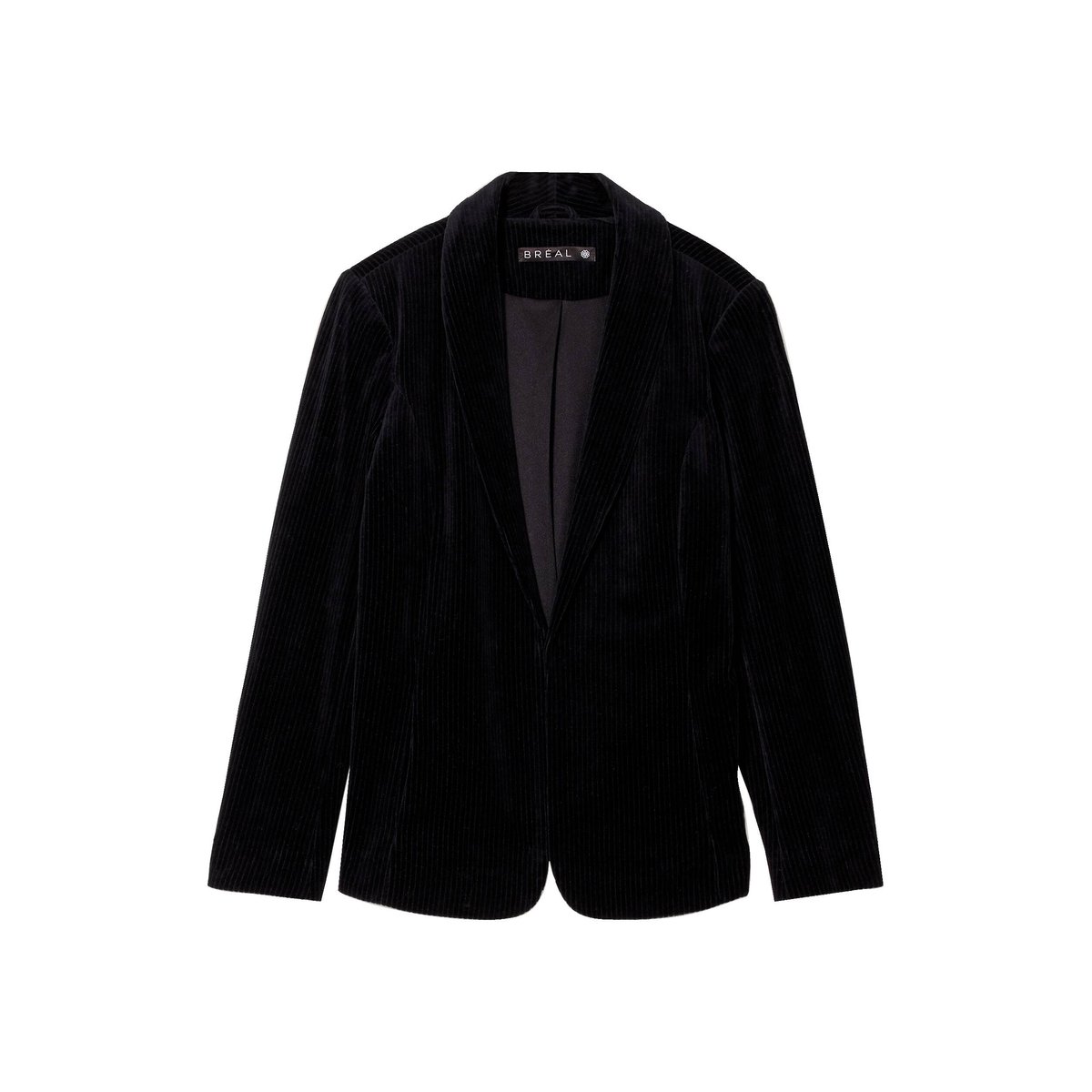 Veste tailleur velours noir, BREAL