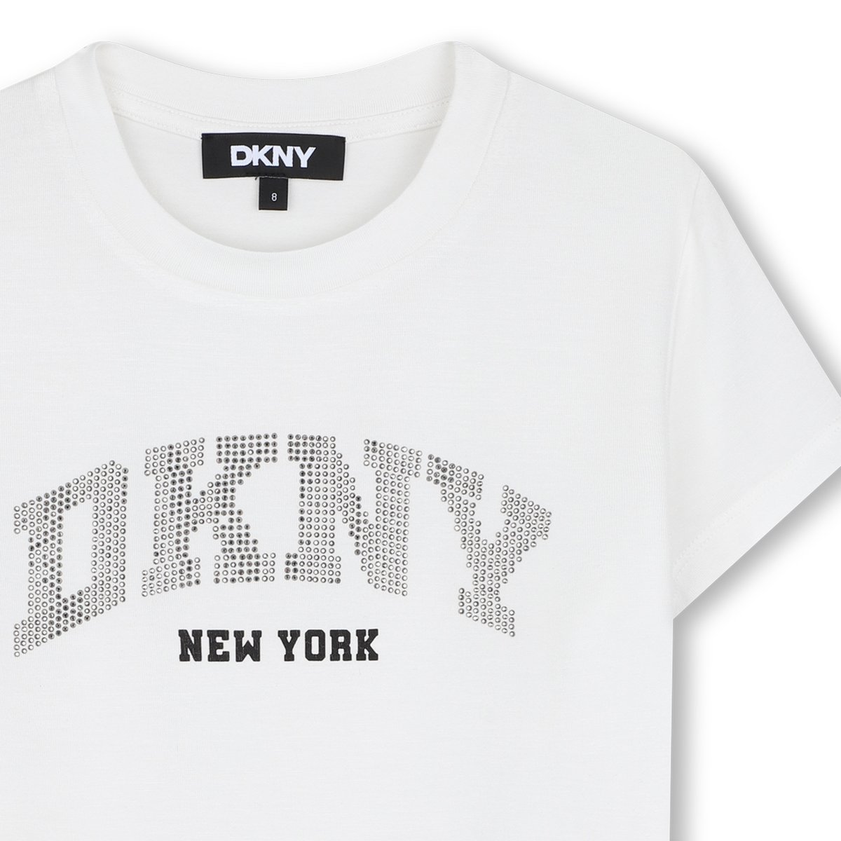 Tee-shirt manches courtes offwhite, DKNY