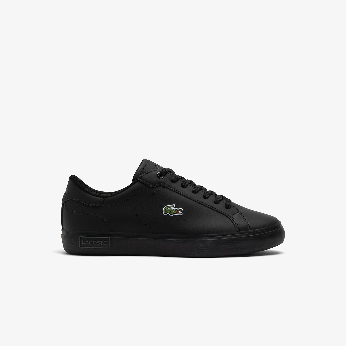 Baskets basses Powercourt noir, LACOSTE