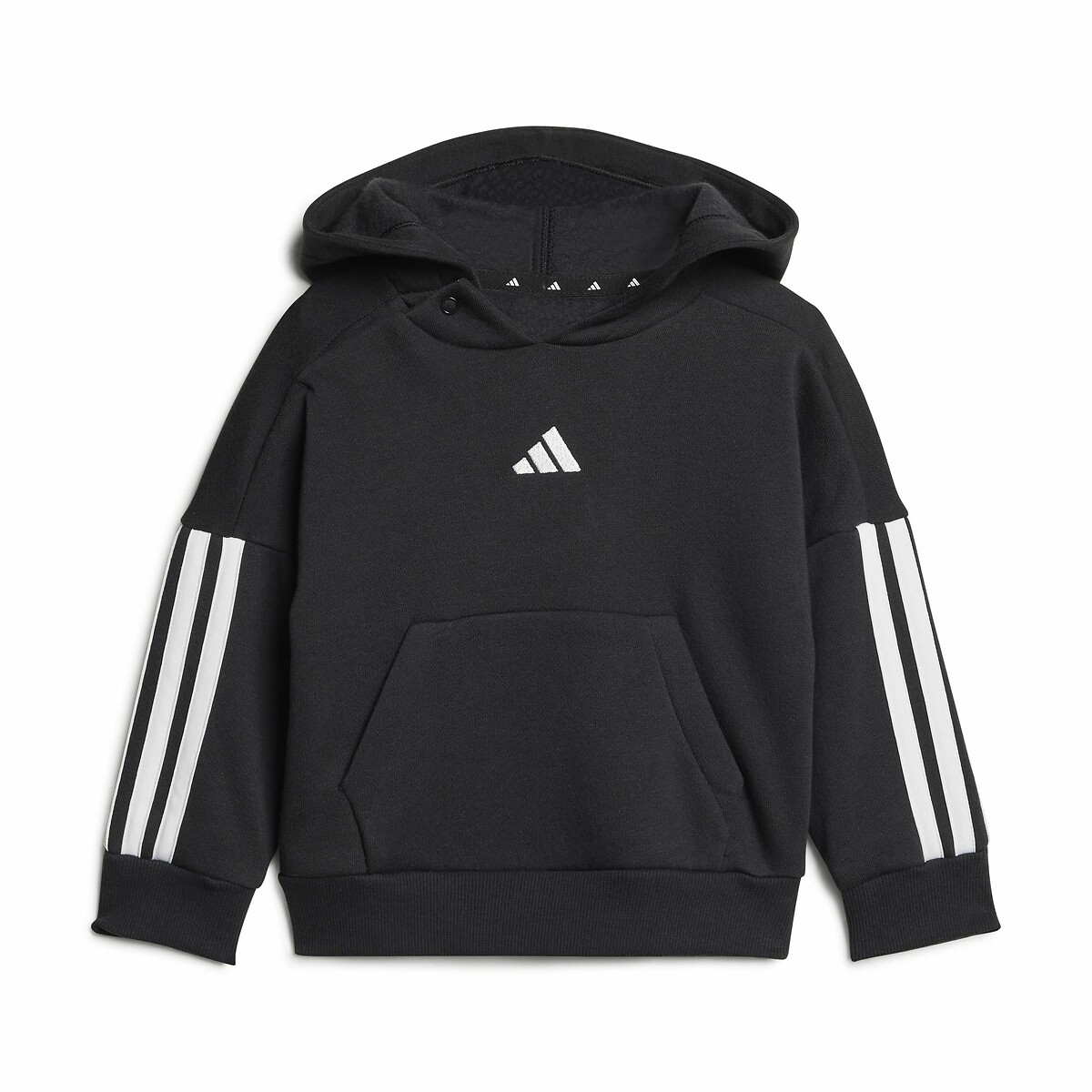 Conjunto em felpa cardada para bebé preto , ADIDAS SPORTSWEAR
