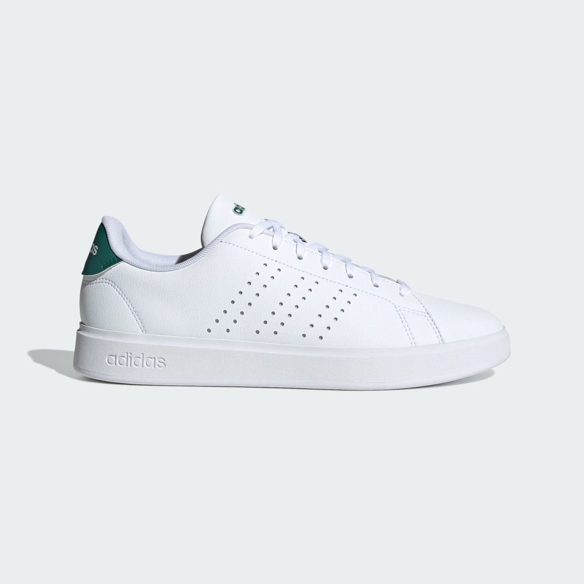Chaussure Advantage 2.0 Chaussure Advantage 2.0 cloud white / core black / collegiate green, ADIDAS SPORTSWEAR