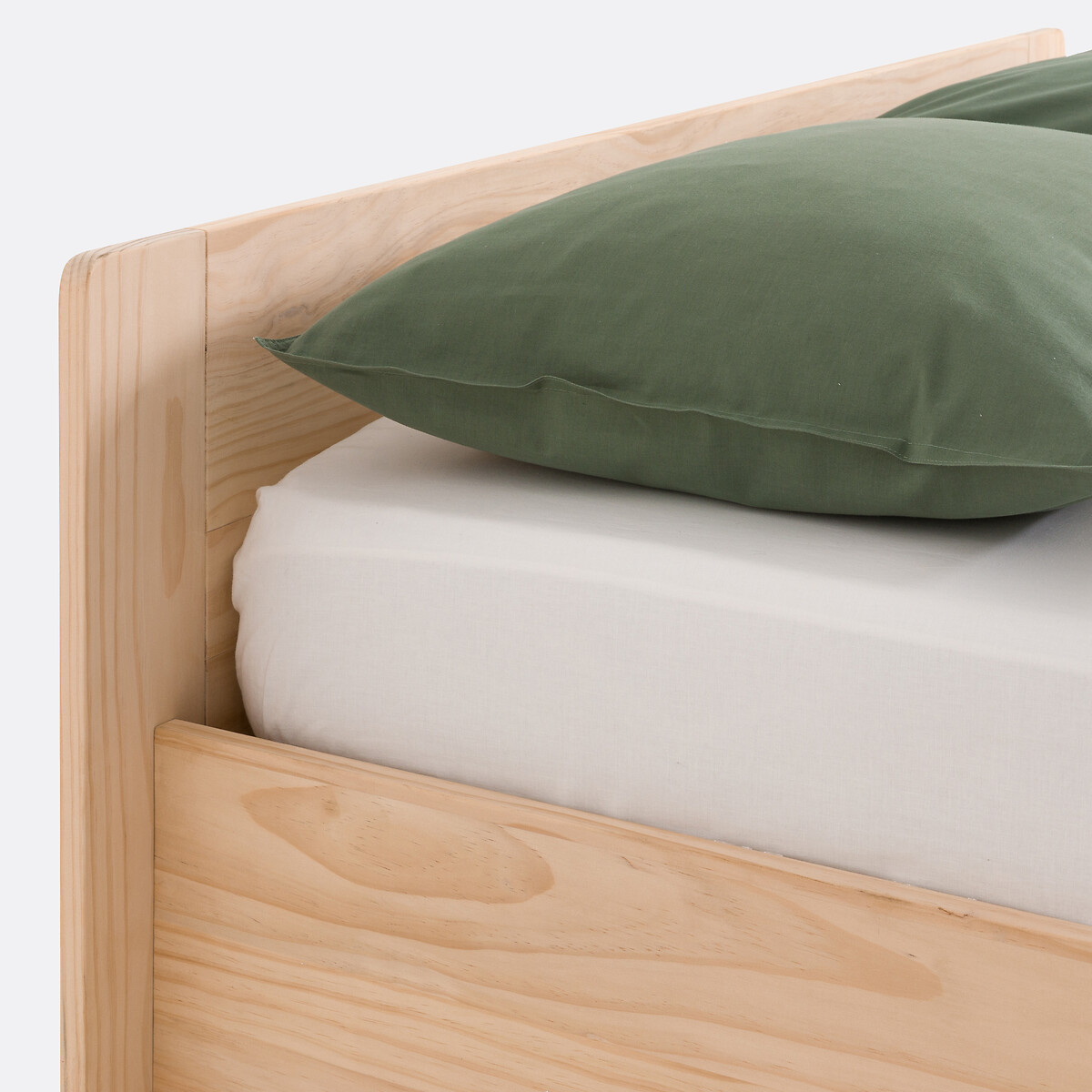 Bett Crawley mit Lattenrost und Schublade, Kiefer massiv natur, LA REDOUTE INTERIEURS