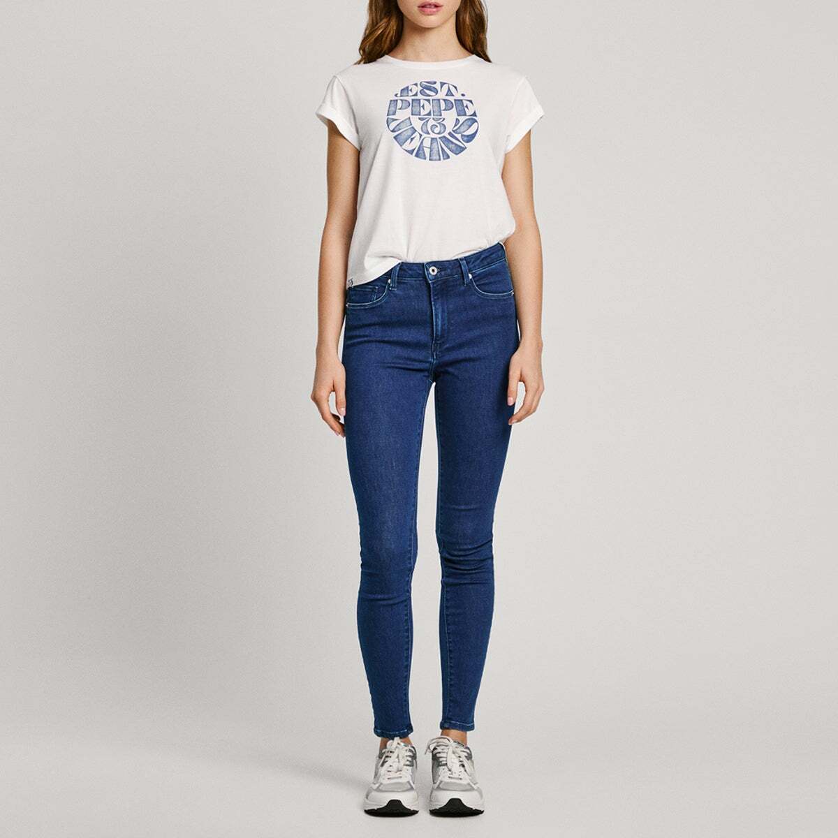 Jean Coupe Super Skinny, Taille Moyenne jean, PEPE JEANS