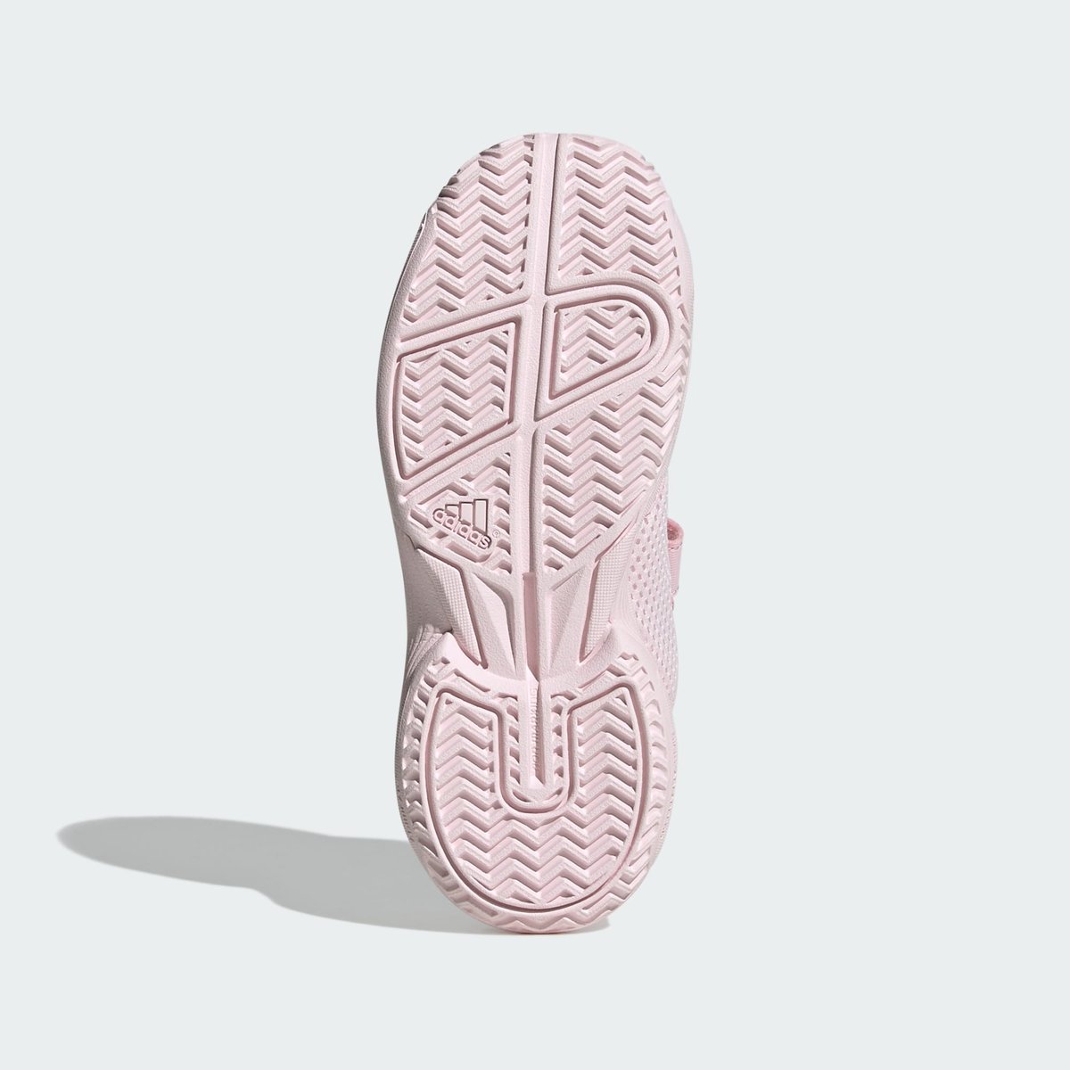 Chaussure De Tennis À Scratch Courtflash Enfants Chaussure De Tennis À Scratch Courtflash Enfants distilled pink / cloud white / distilled pink, adidas Performance