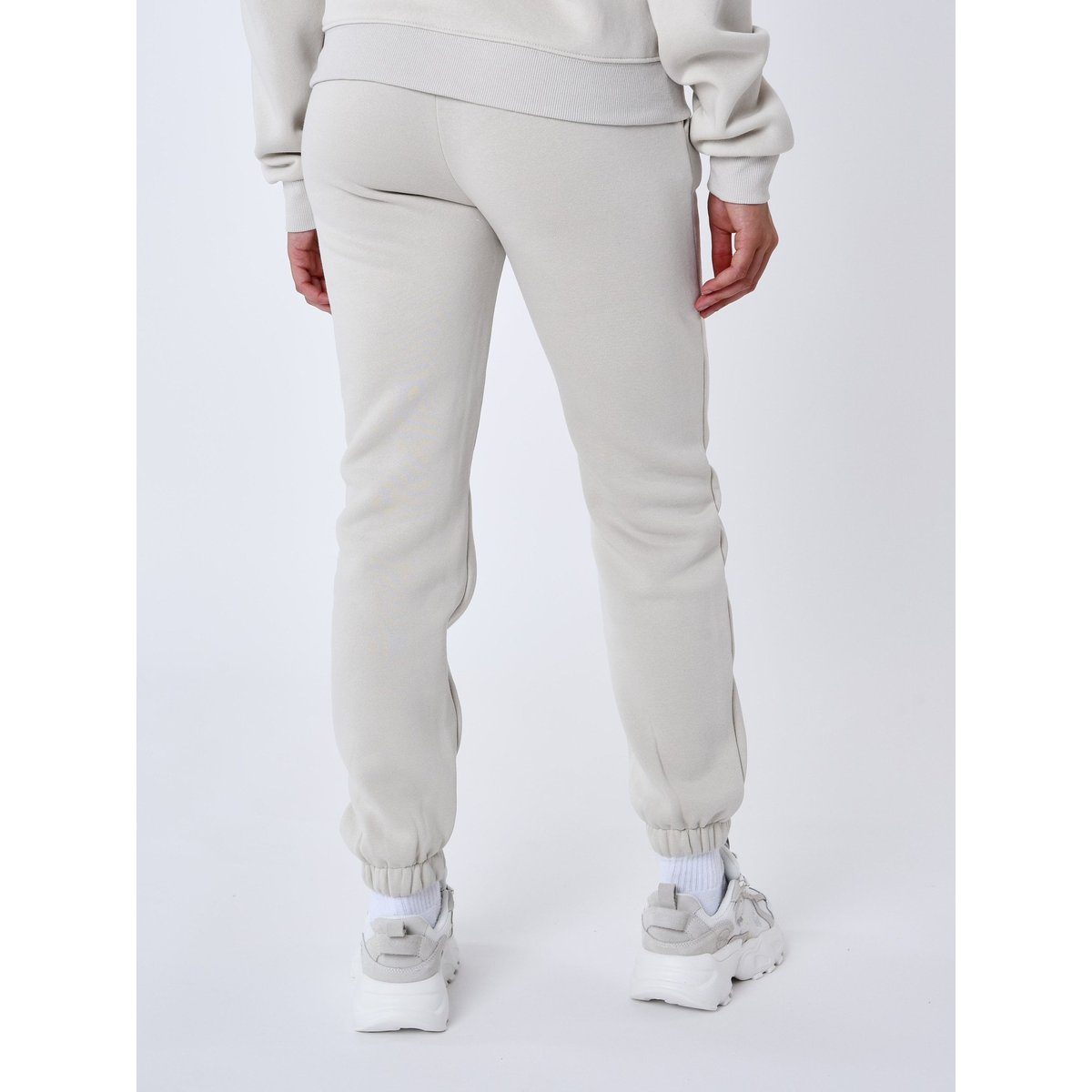 Bas de jogging cœur brisé greige, PROJECT X