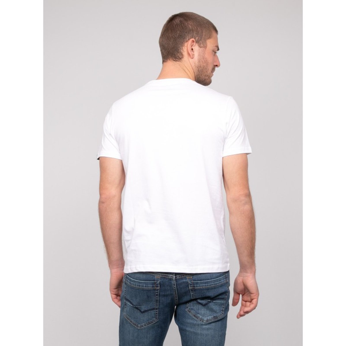 T-shirt Coton Motifs Noloup blanc, RITCHIE