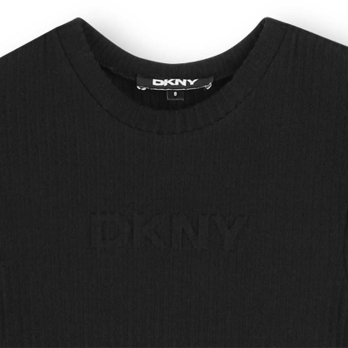 Longue robe bi-tissu black, DKNY