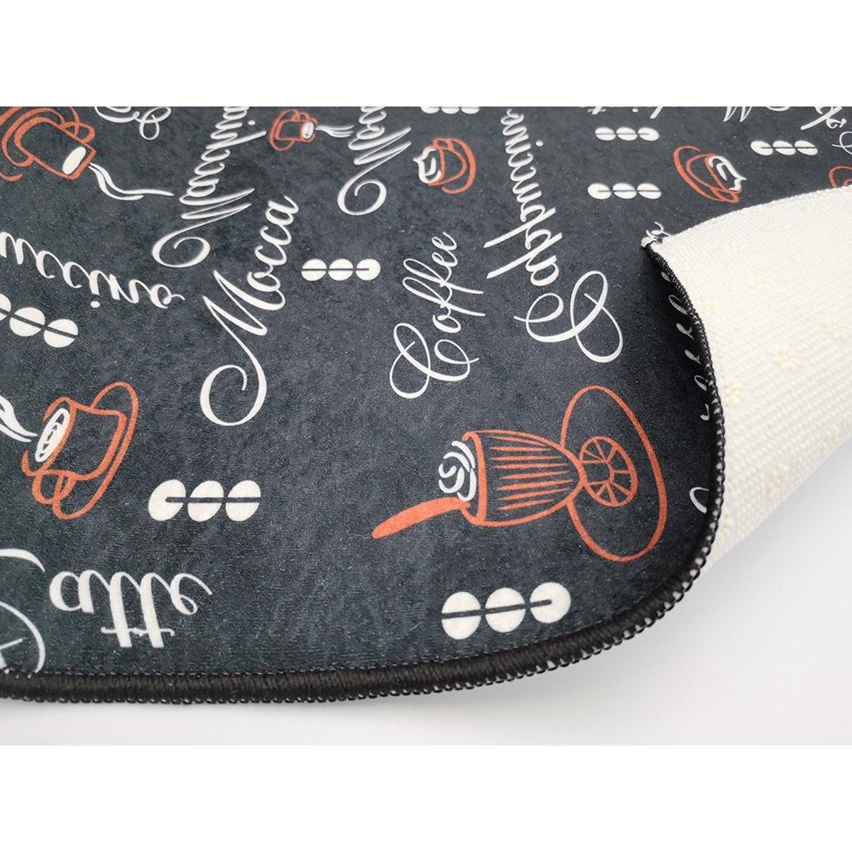 Tapis de cuisine Espress noir, EDEN