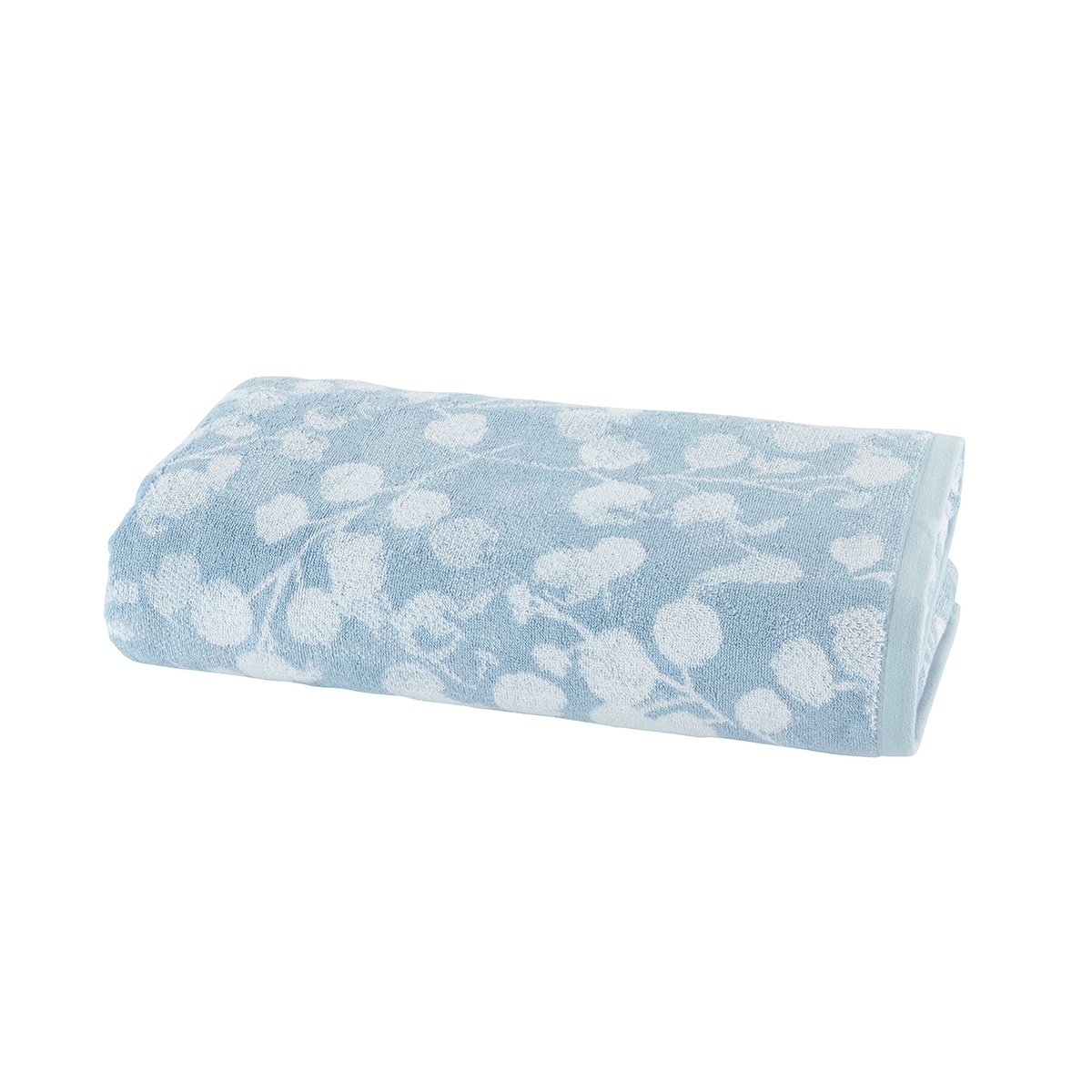 Drap De Douche ROSÉE rosée bleu, ANNE DE SOLENE
