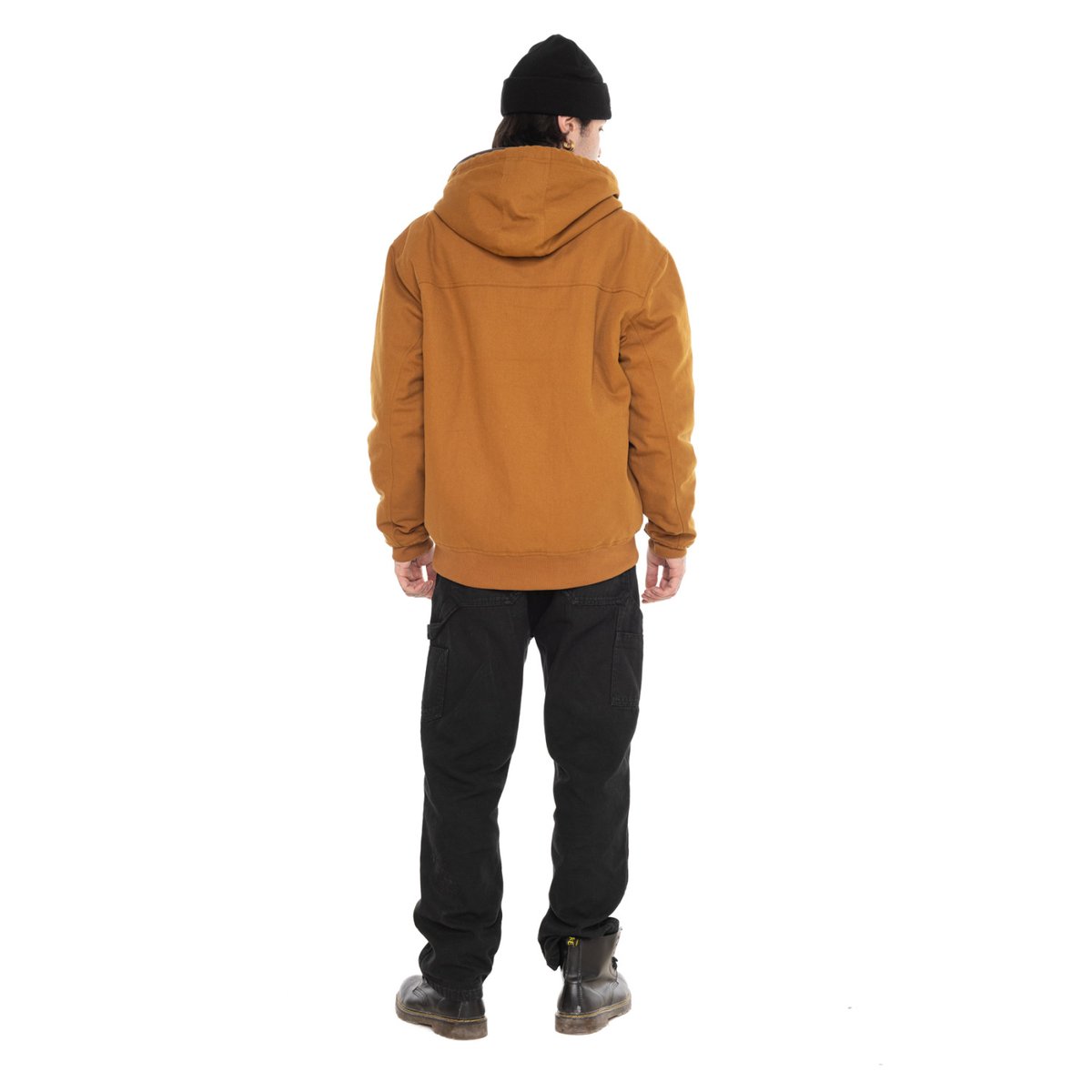 Blouson coton LEVY kamel/noir/blanc, VON DUTCH