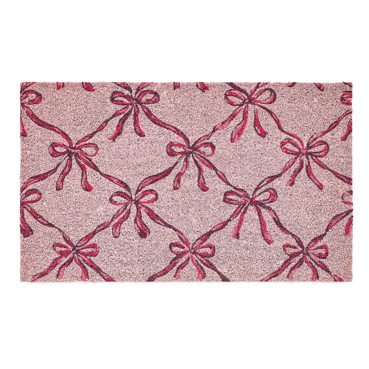Blush Bows Coir Doormat black, MY MAT