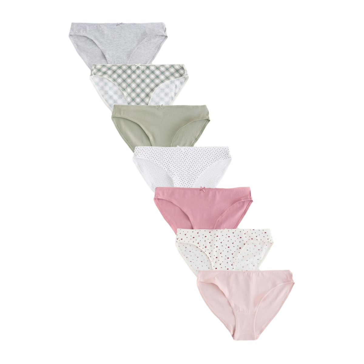Culotte en coton majoritaire, lot de 7 contrôle et repérage, NEXT