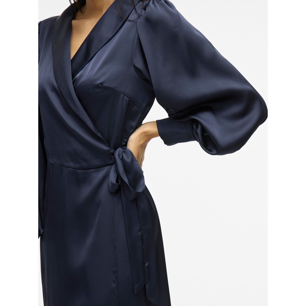 Robe Cache-Cœur navy blazer, VILA