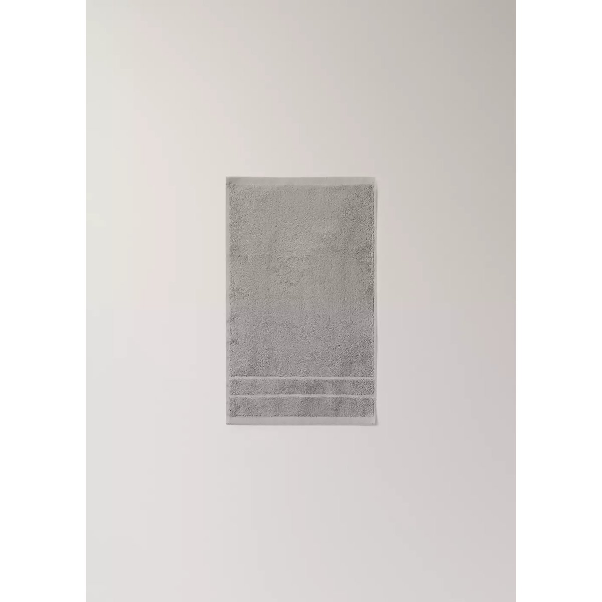 Serviette invité 100 % coton gris, MANGO HOME