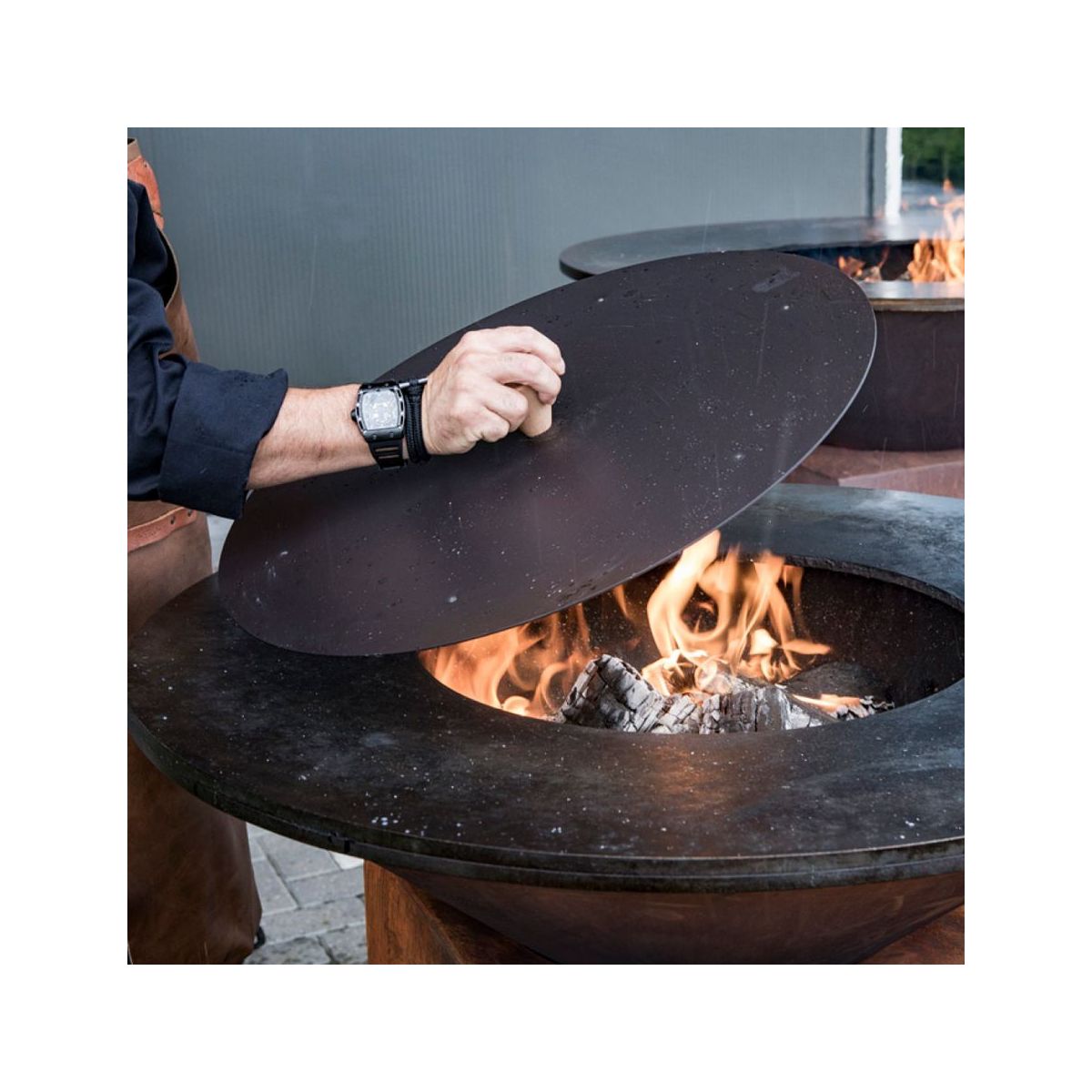 Ustensile barbecue Snuffer Black 85 couleur unique, OFYR