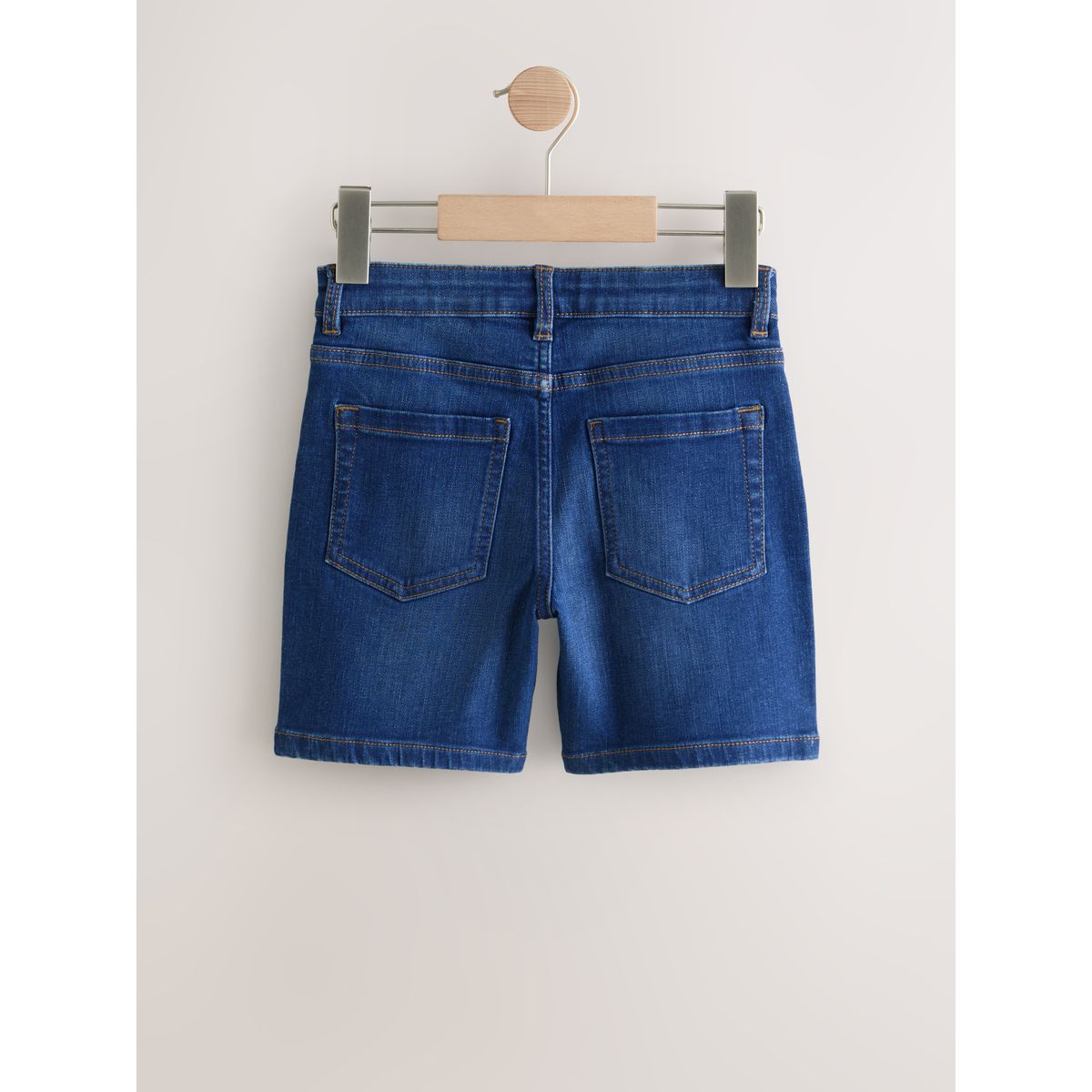Short en denim bleu foncé, NEXT
