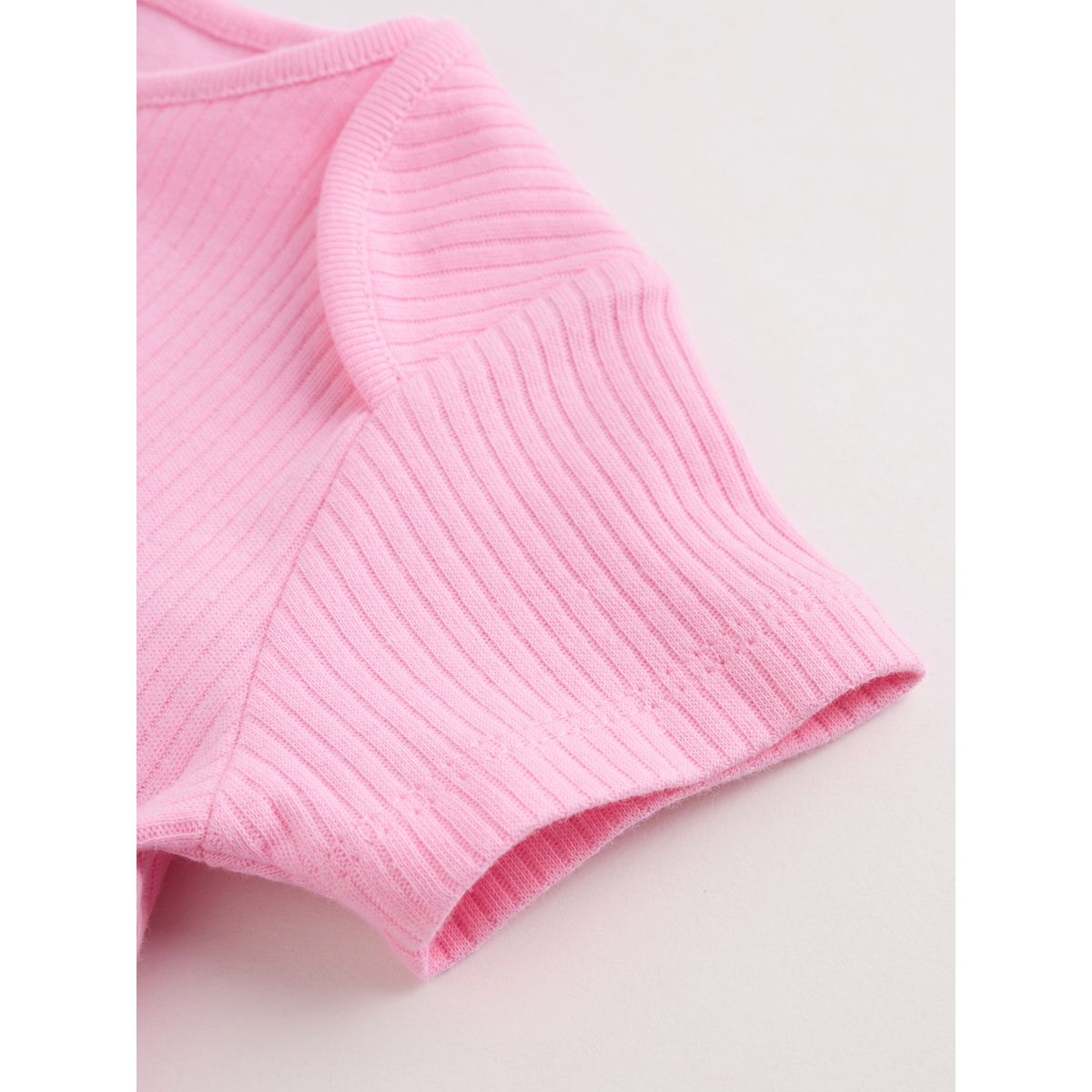 Body bébé à manches courtes, lot de 5 rose/blanc, NEXT