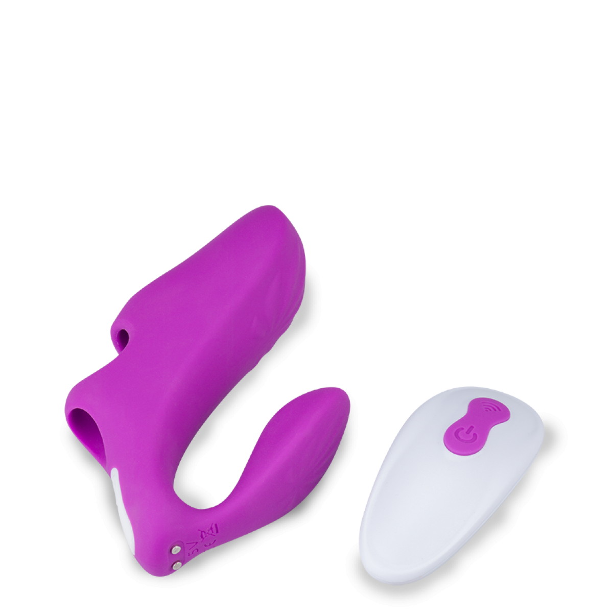 Doigt vibrant télécommandé double stimulation Ginger violet, LOVE AND VIBES