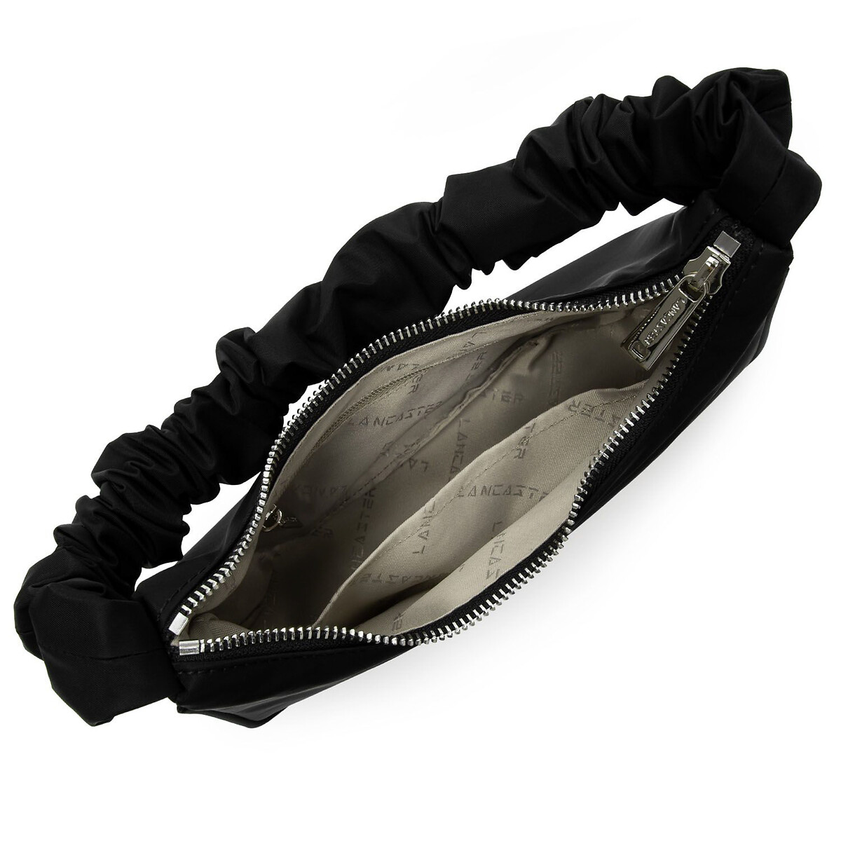 Basic Chouchou Bag with Scrunchie-Inspired Handle black, LANCASTER